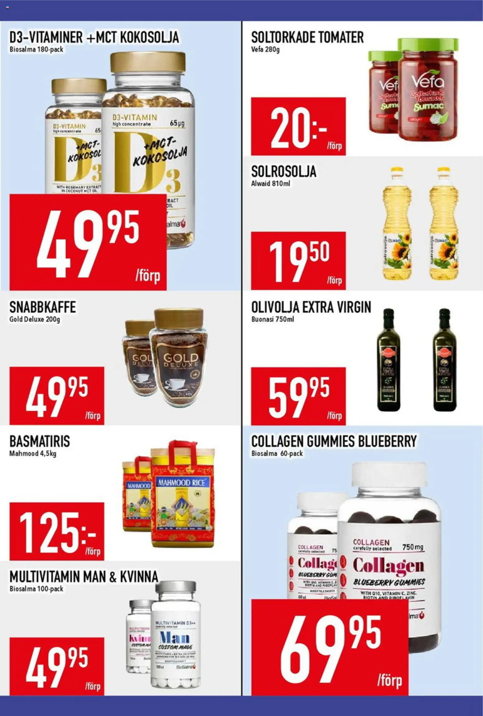 Matdax erbjudanden Reklamblad in Sverige