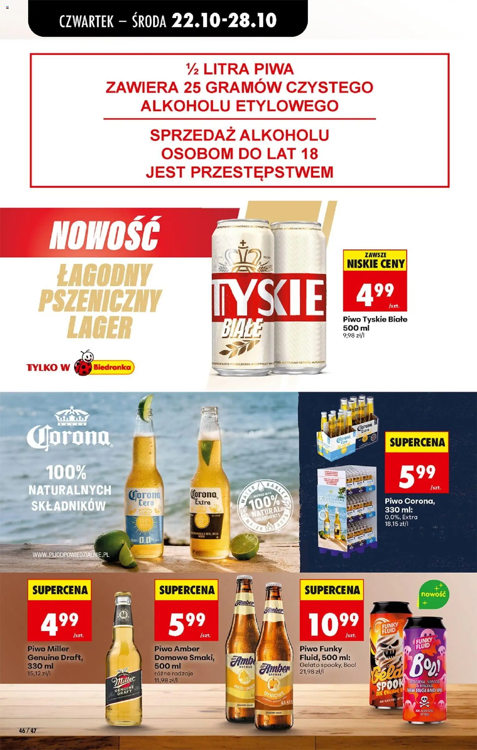 Biedronka gazetka od poniedziałku Gazetka in Polska