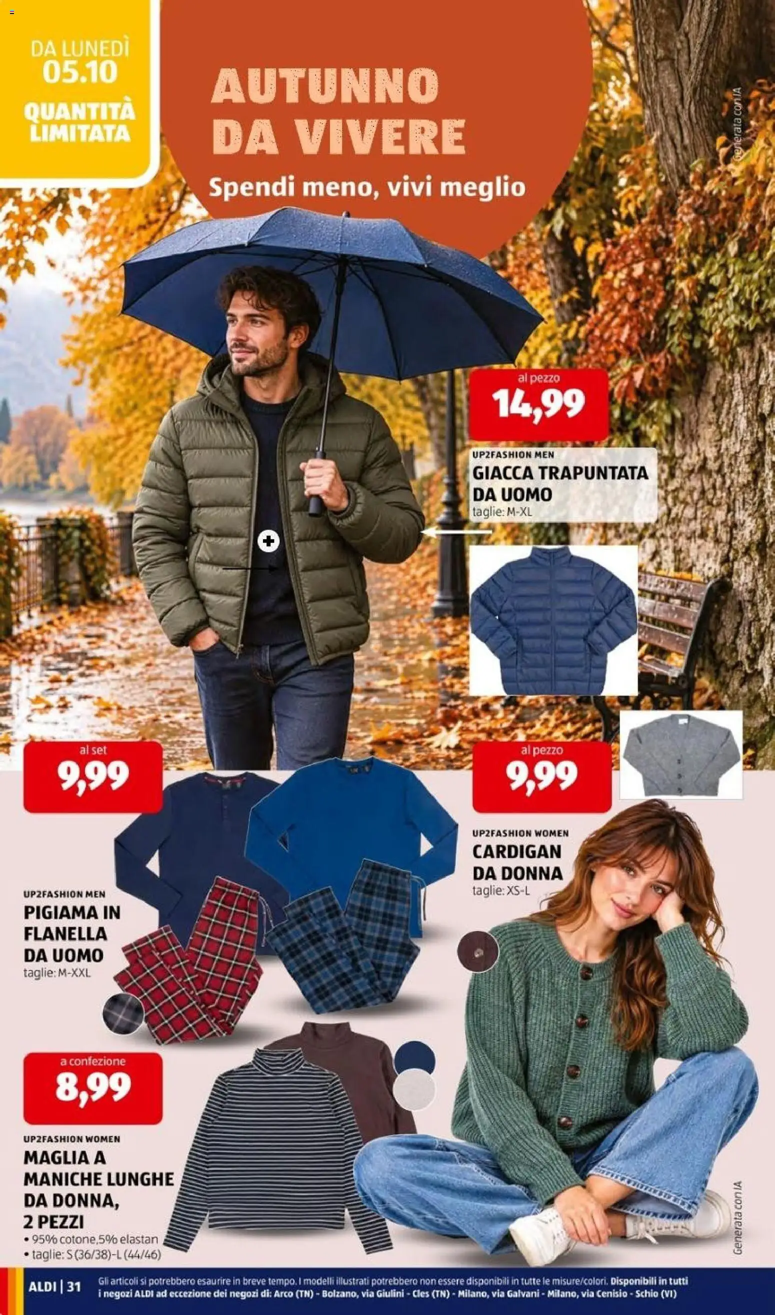 Aldi volantino Volantino in Italy
