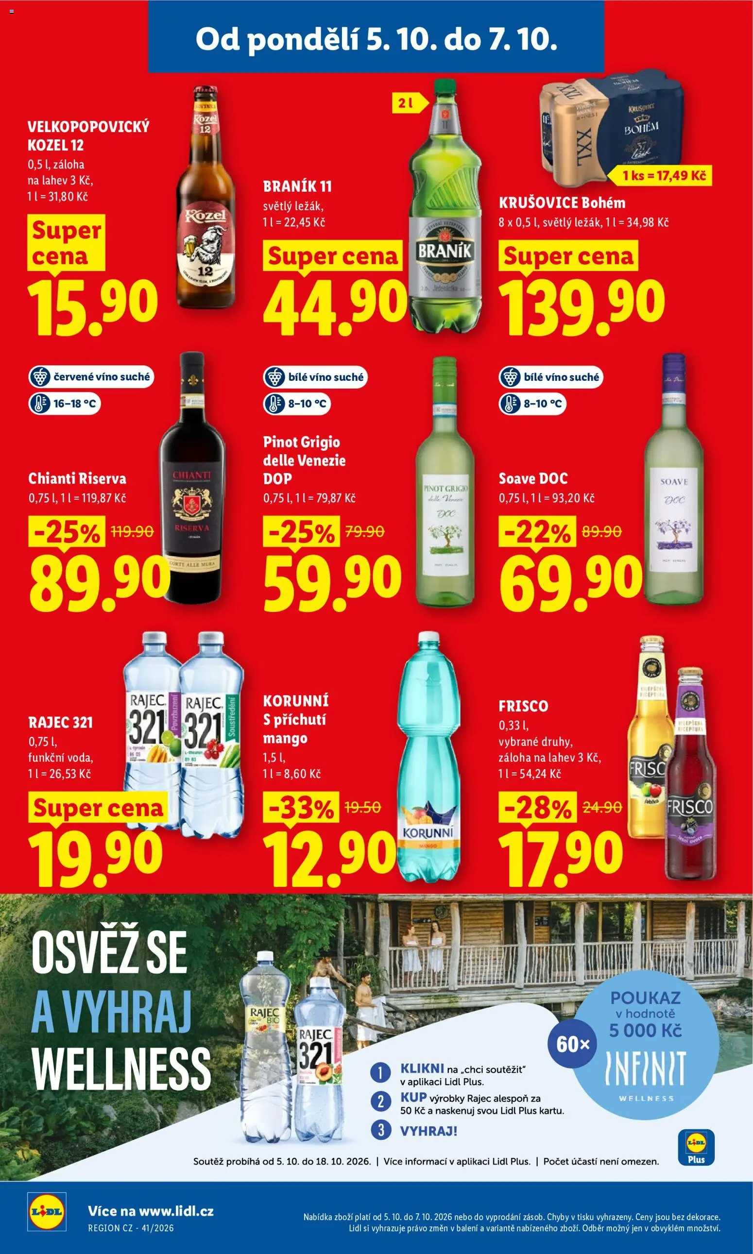 Lidl leták Leták in Česko