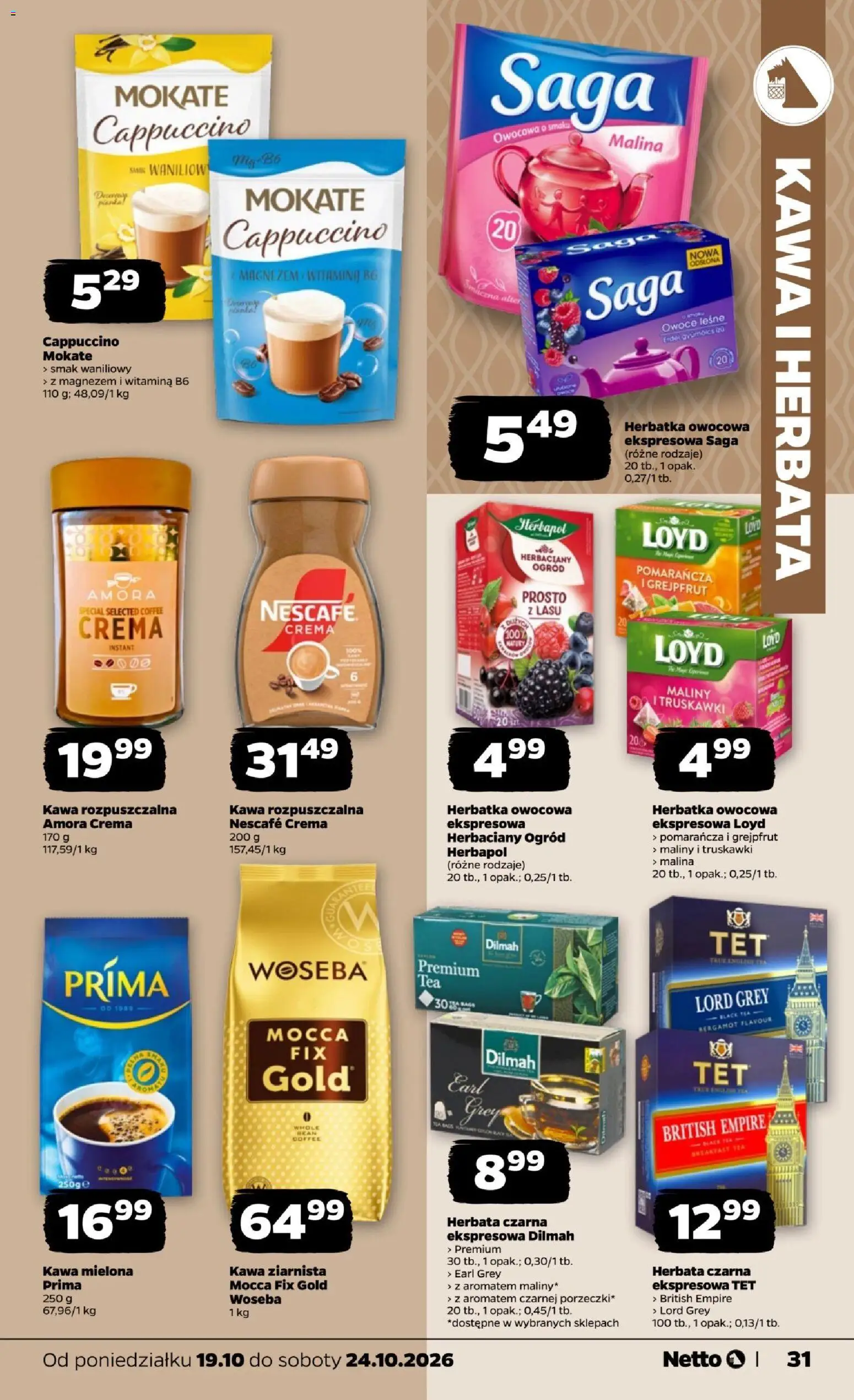 Netto gazetka od poniedziałku Gazetka in Polska
