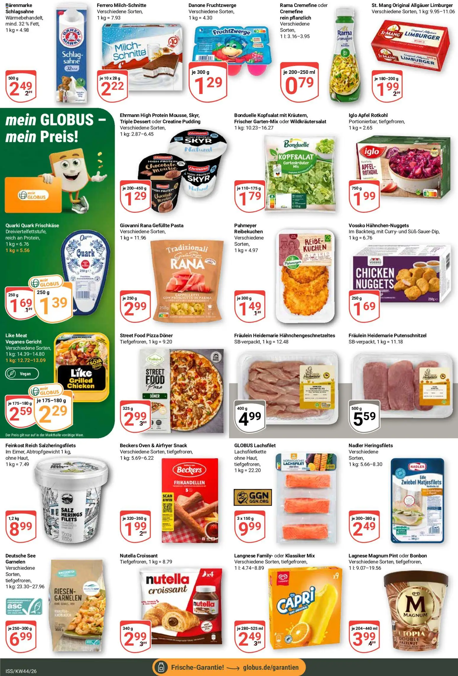 Globus Prospekt Prospekt in Deutschland