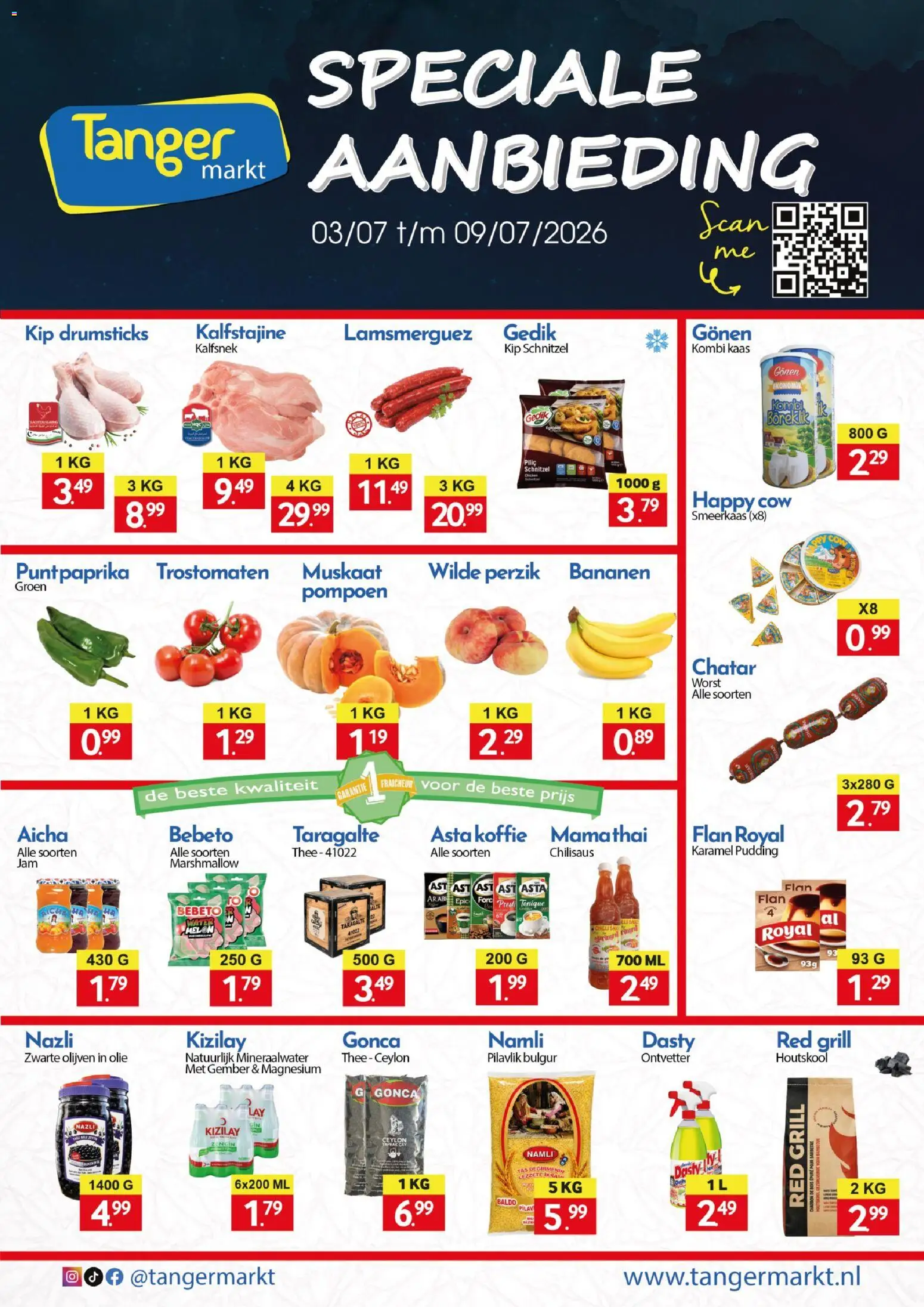 Nieuwe » Tanger Markt folder voor Juli « is er! Ontdek geweldige aanbiedingen en bespaar. | Nederland