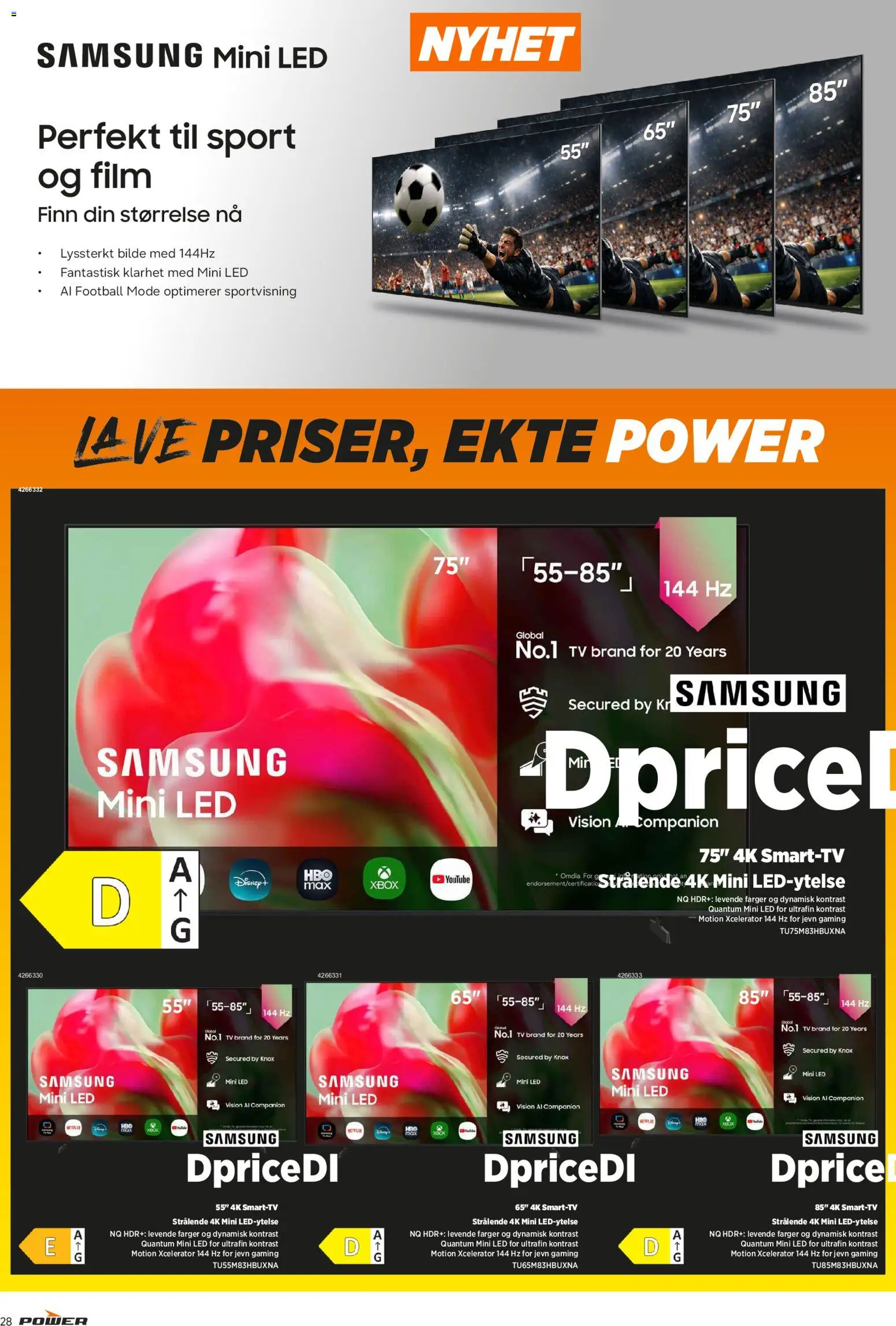 Nye » Power kundeavis « er nå online. Se alle Julitilbud på mobilen og spar! | Norge