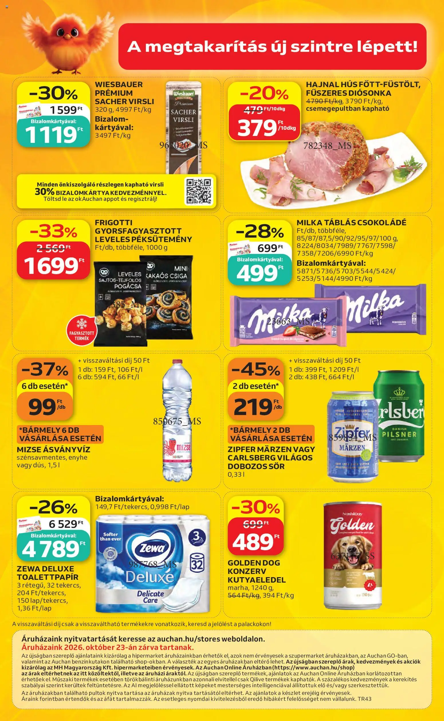 Auchan akciós újság Akciós újság in Magyarország