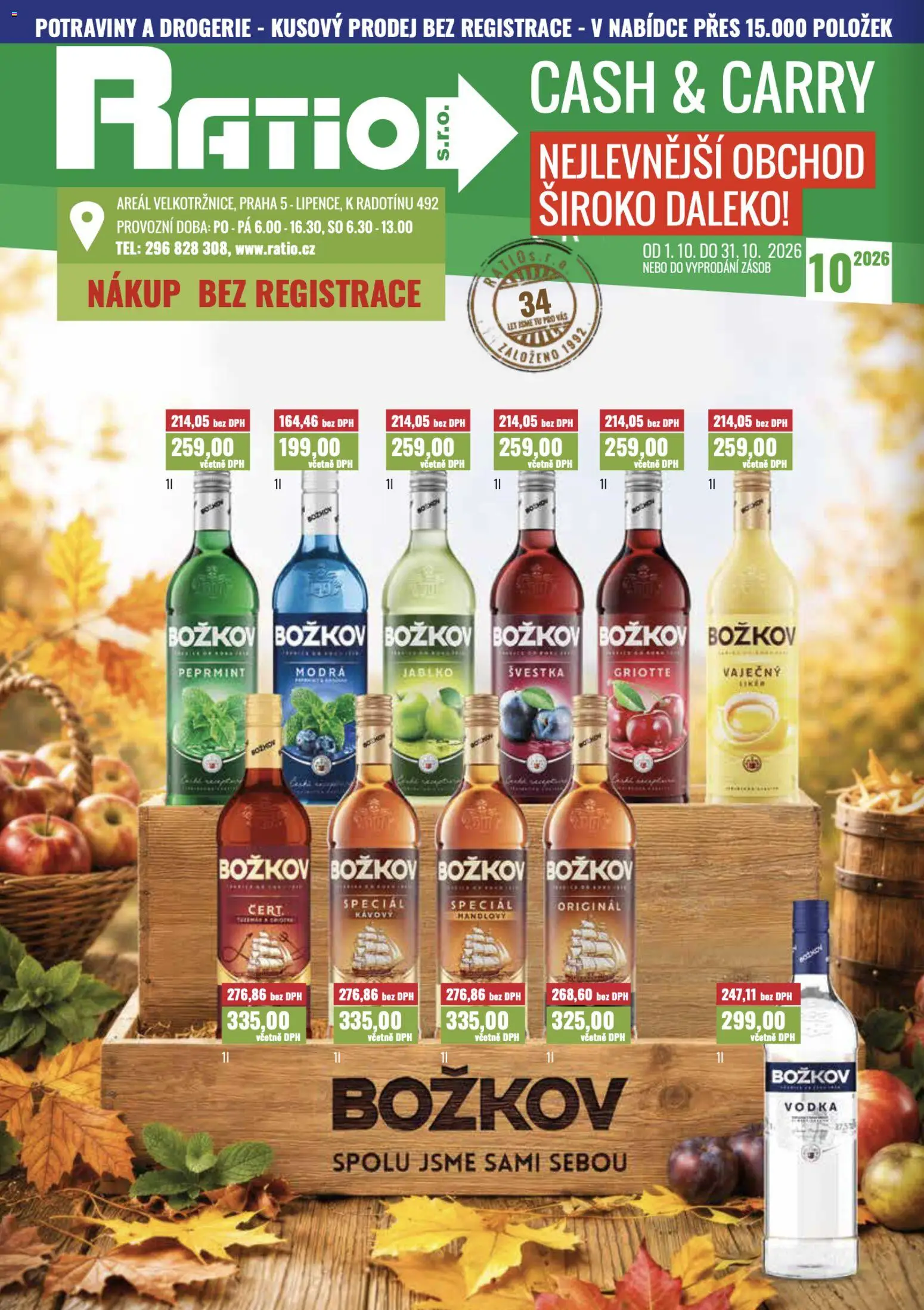 Ratio leták Leták in Česko