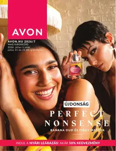 Avon Katalógus AVON 2026 júliusi
