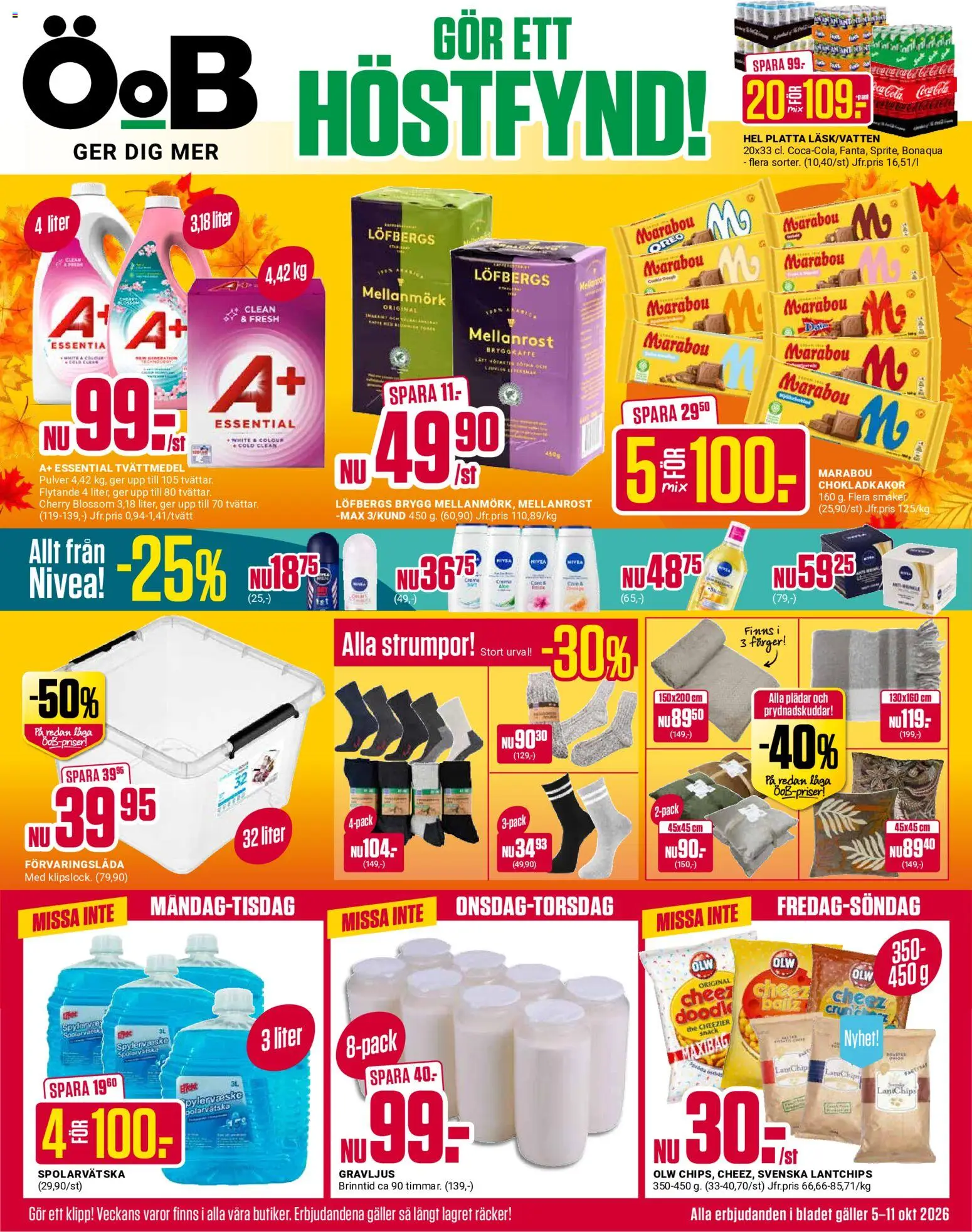 ÖoB erbjudanden Reklamblad in Sverige