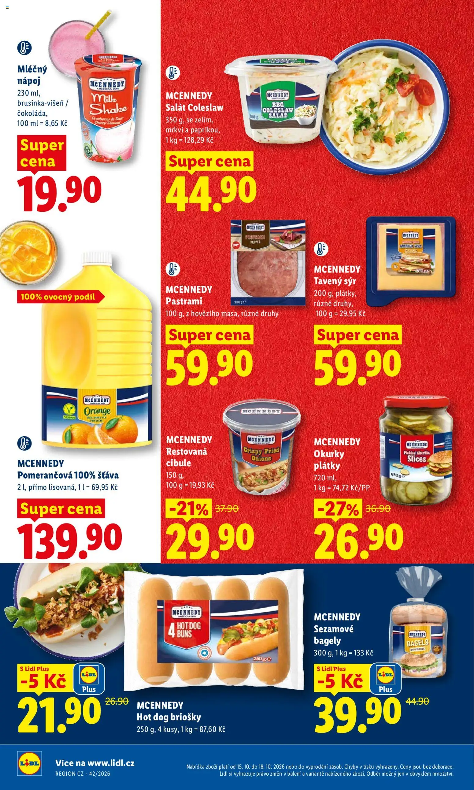 Lidl leták Leták in Česko