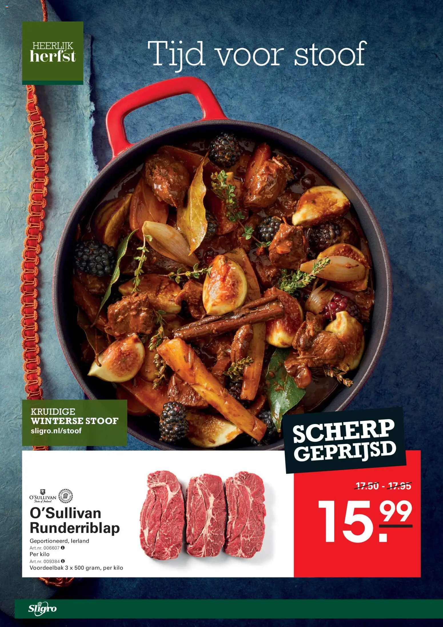 Sligro folder - Food Folder in Nederland