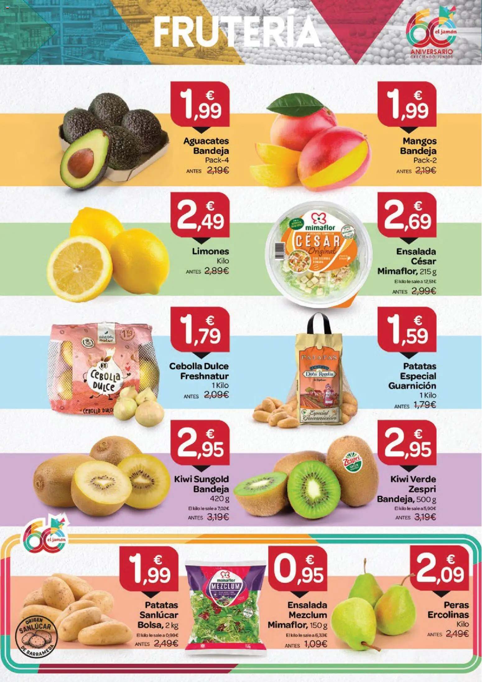 Supermercados El Jamón folleto Folleto in España