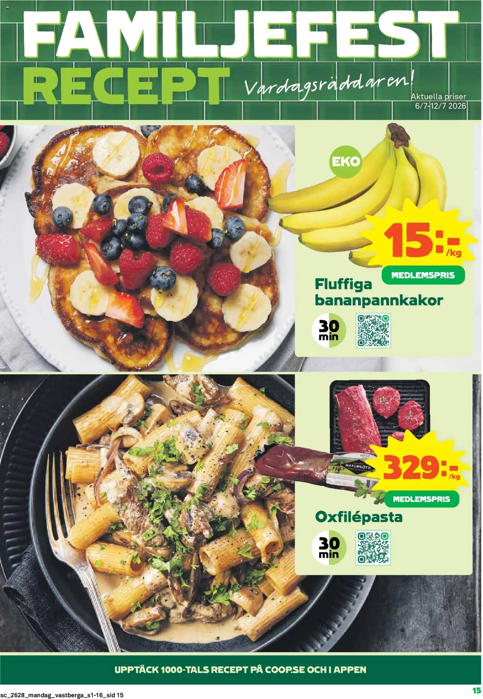 Nuvarande Coop erbjudanden från 📣 06/07/2026 - 12/07/2026 📣 | Sverige