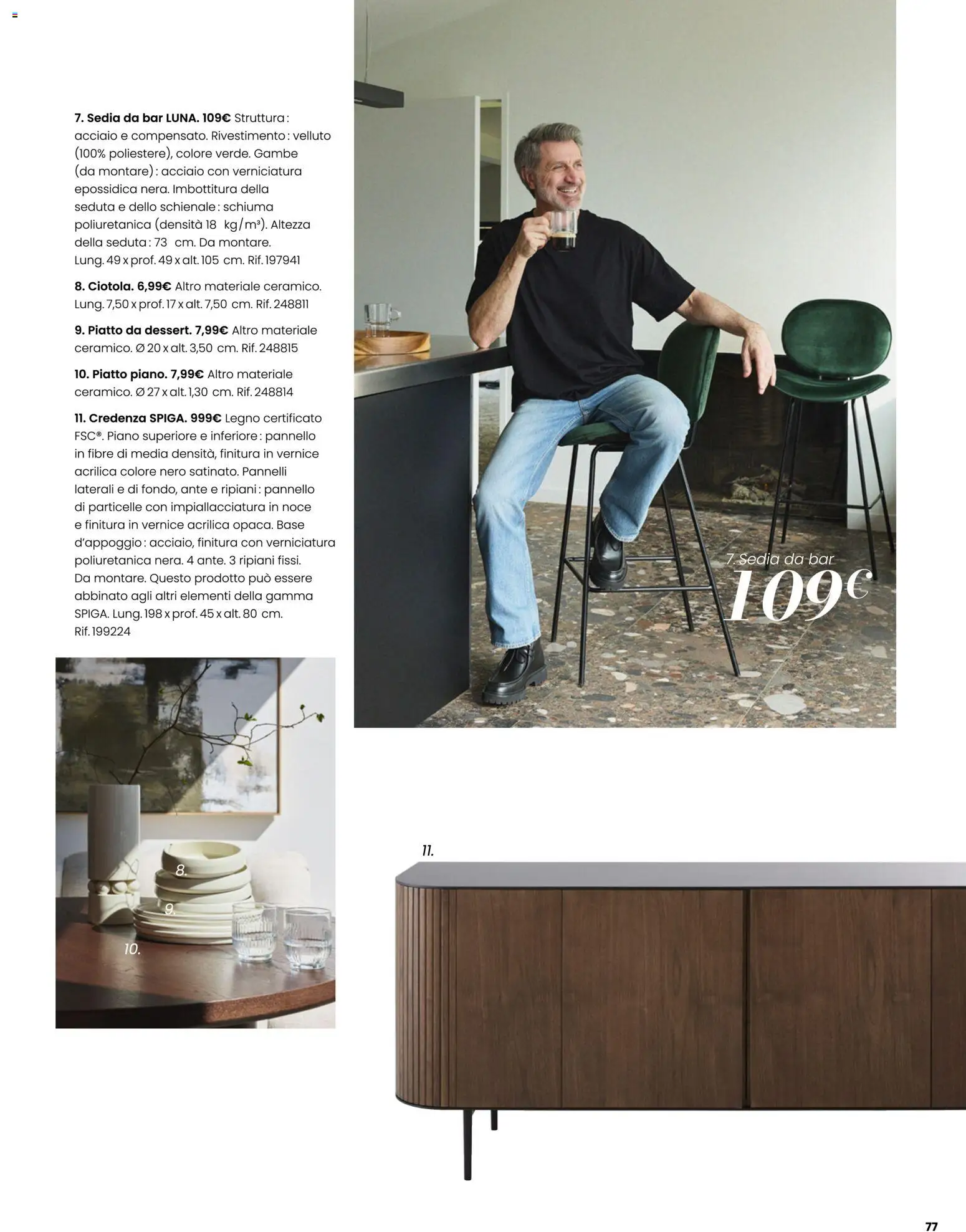 Maisons du Monde volantino Volantino in Italy