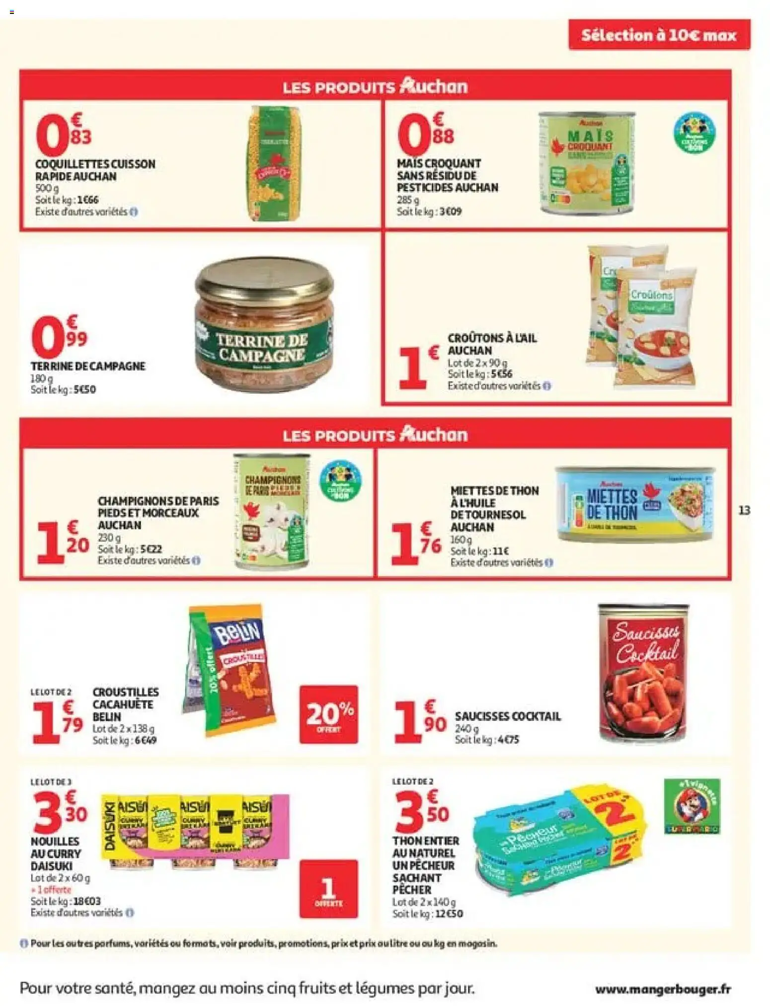 Auchan catalogue Catalogue in France