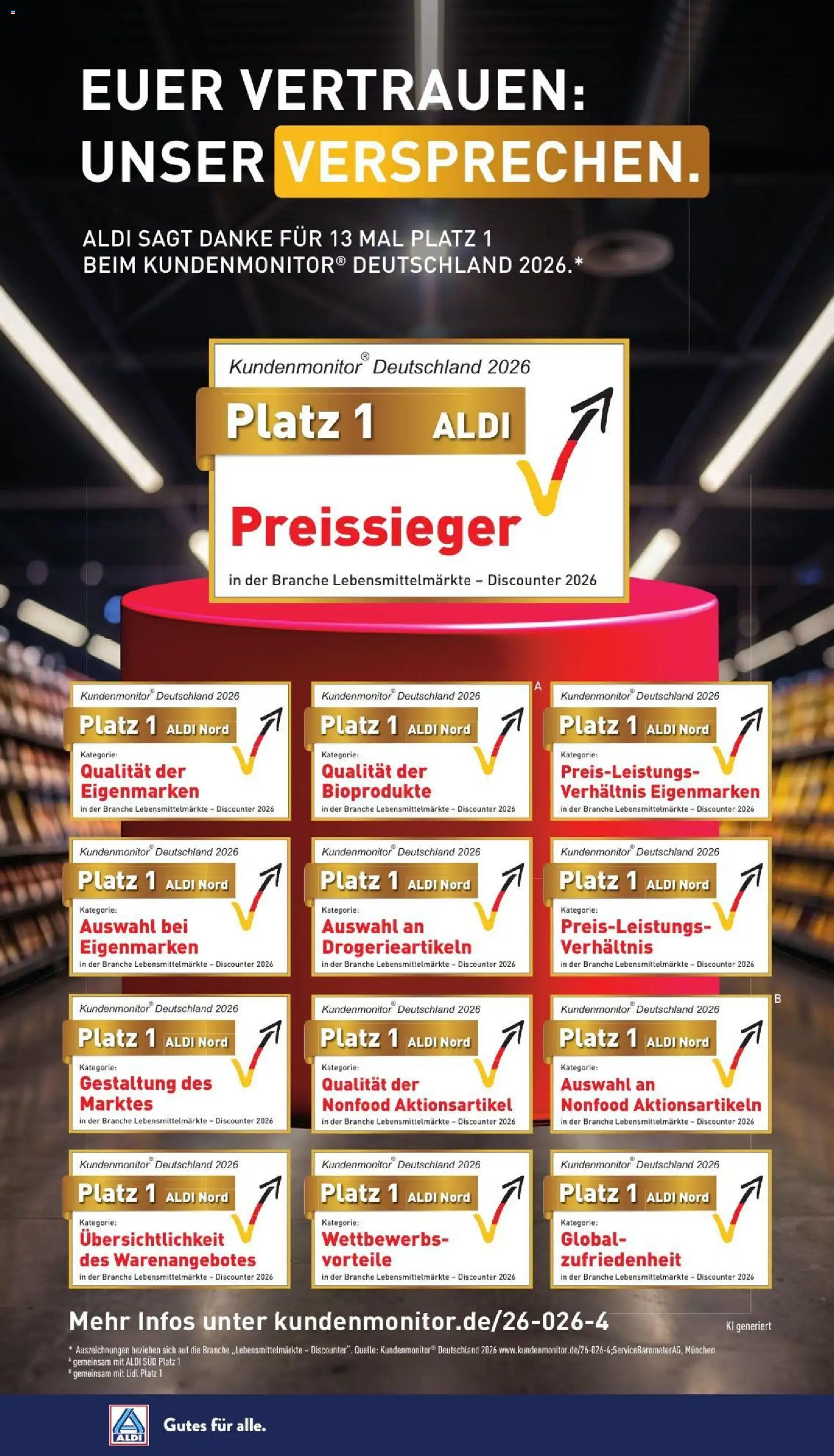 Aldi Prospekt Prospekt in Deutschland