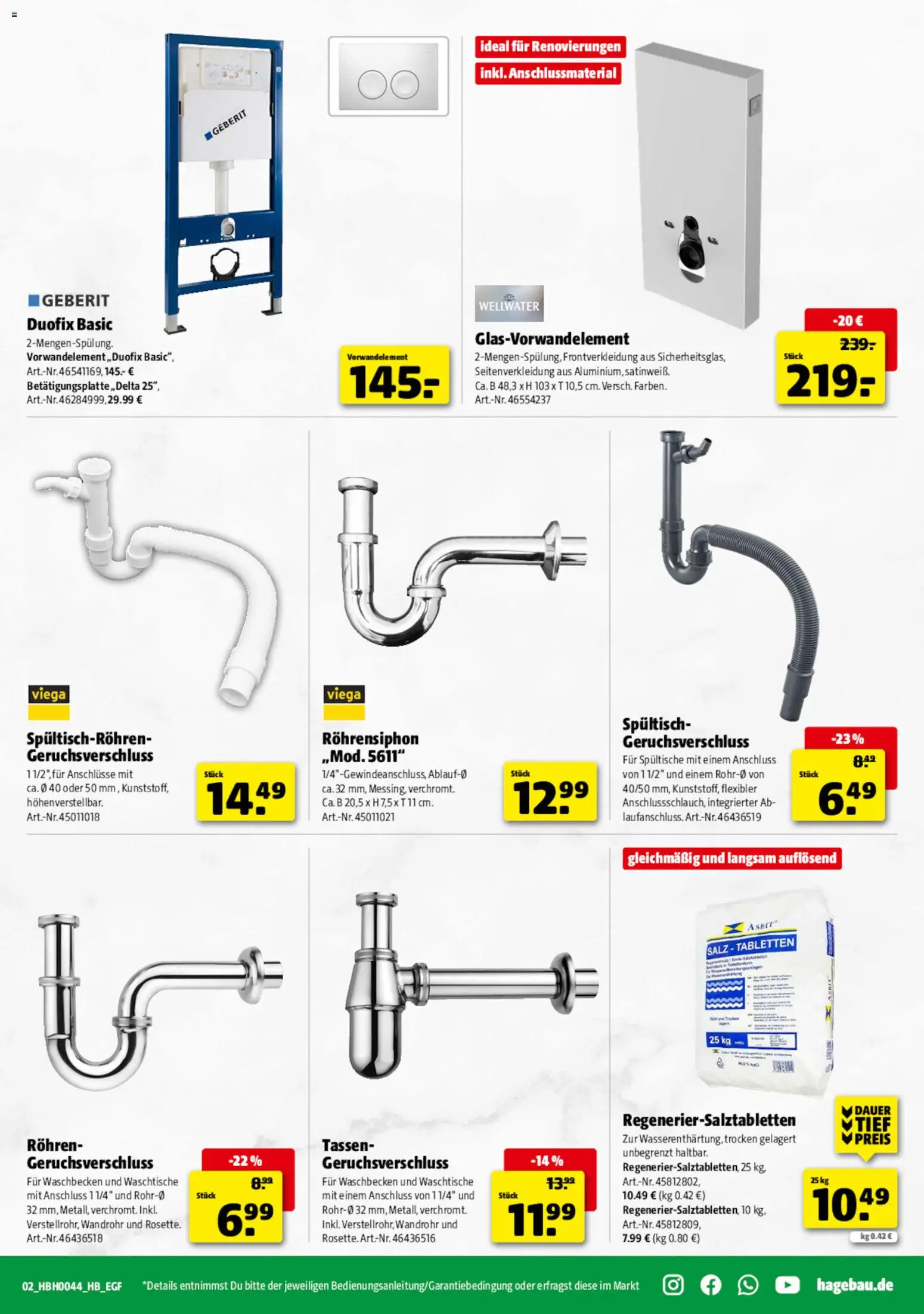 Hagebau Prospekt Prospekt in Deutschland
