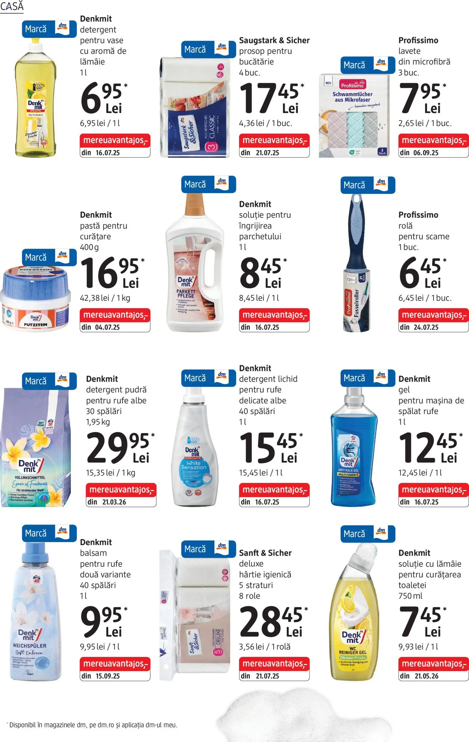 🛍️ DM drogeriemarkt Catalog din 25.06.2026 » Descoperiți oferte exclusive și economisiți chiar azi! 💰 | România