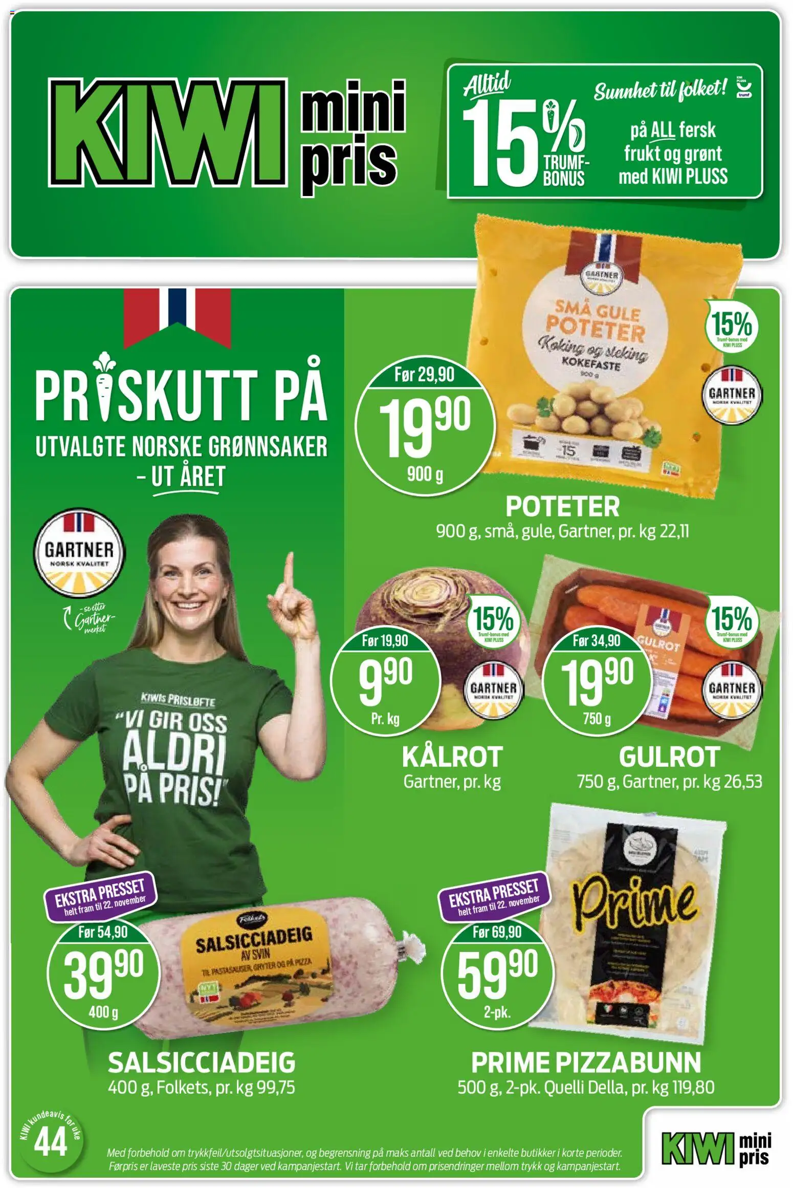 Kiwi kundeavis Kundeavis in Norge