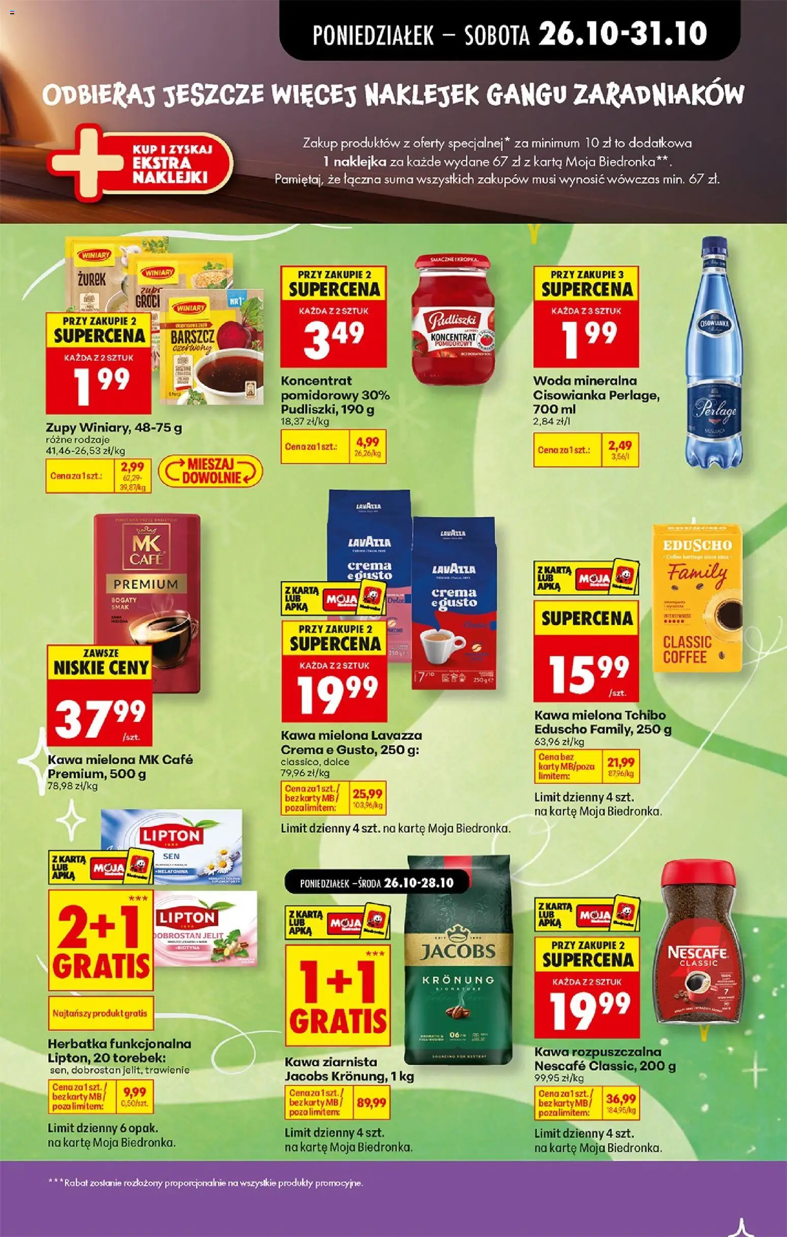 Biedronka Polsko leták - Codziennie niskie ceny Leták in Česko