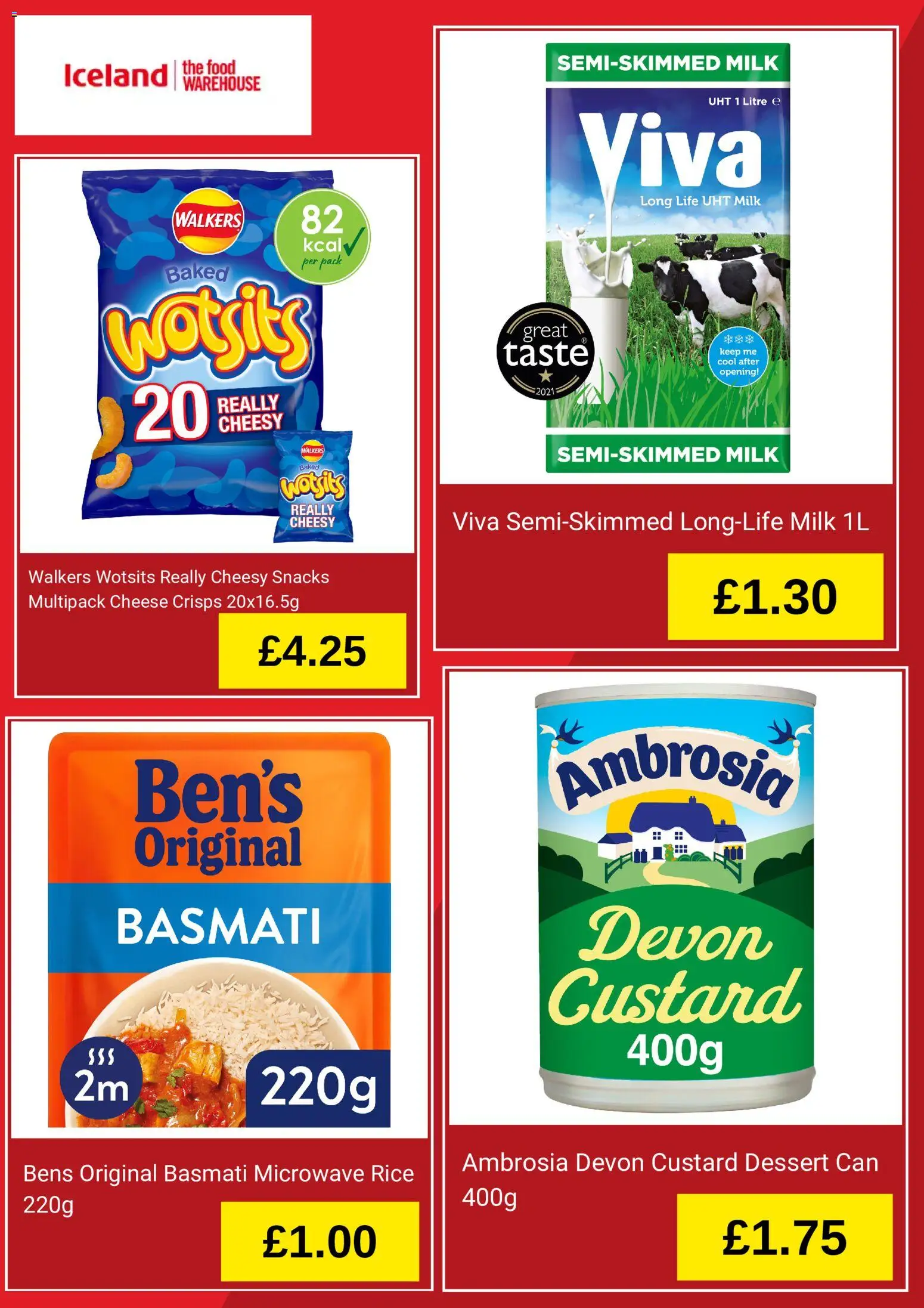 Iceland - sale Leaflet in United Kingdom