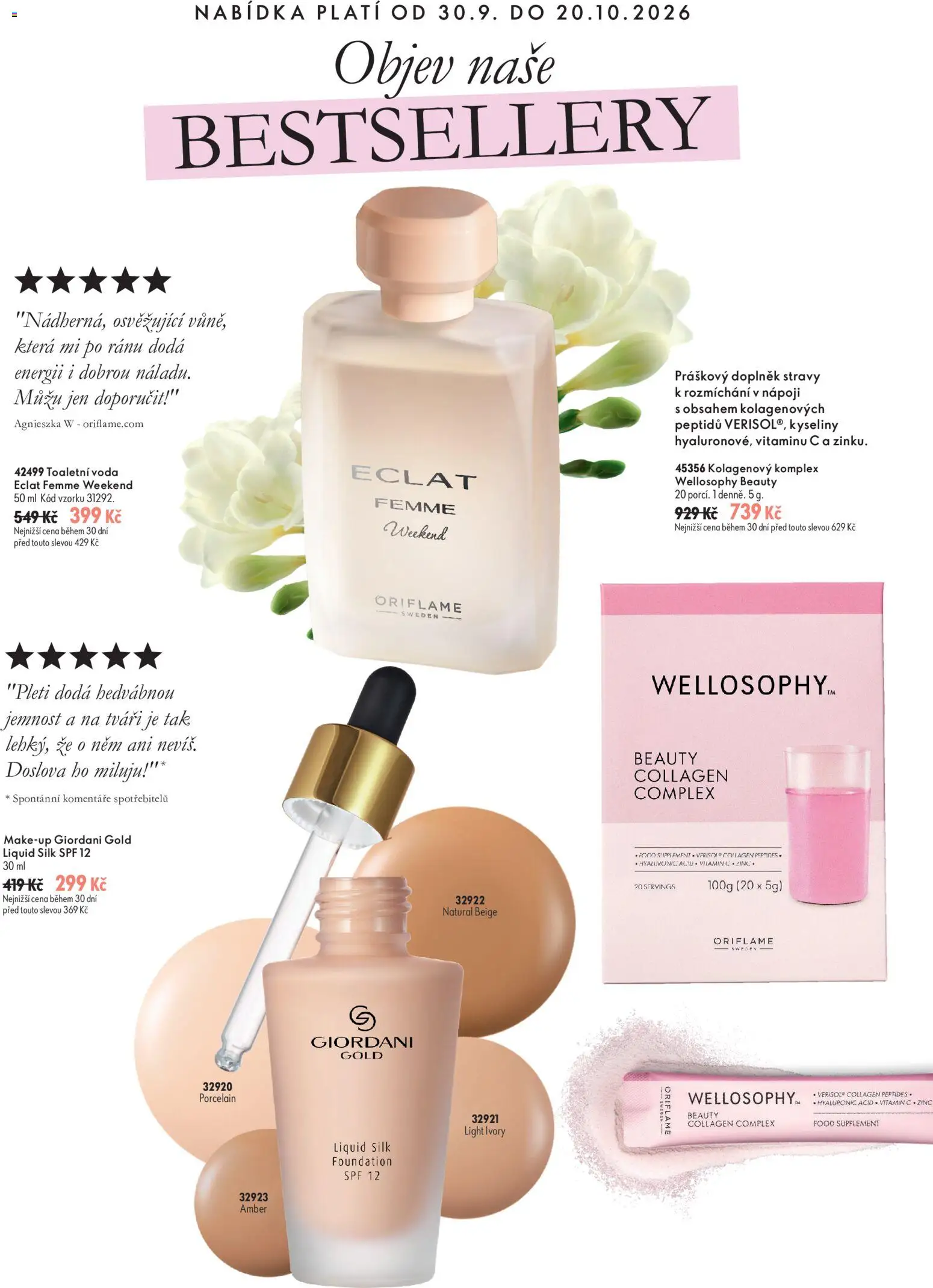 Oriflame katalog č. 14/2026 Leták in Česko
