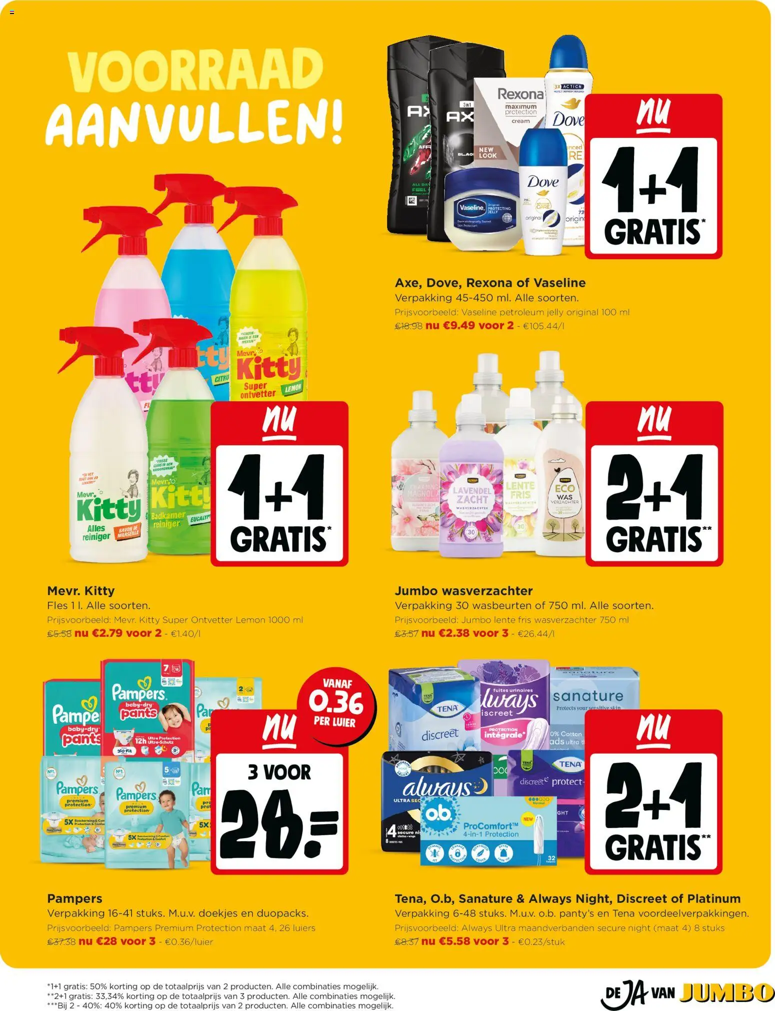 JUMBO folder / publicité Folder in België
