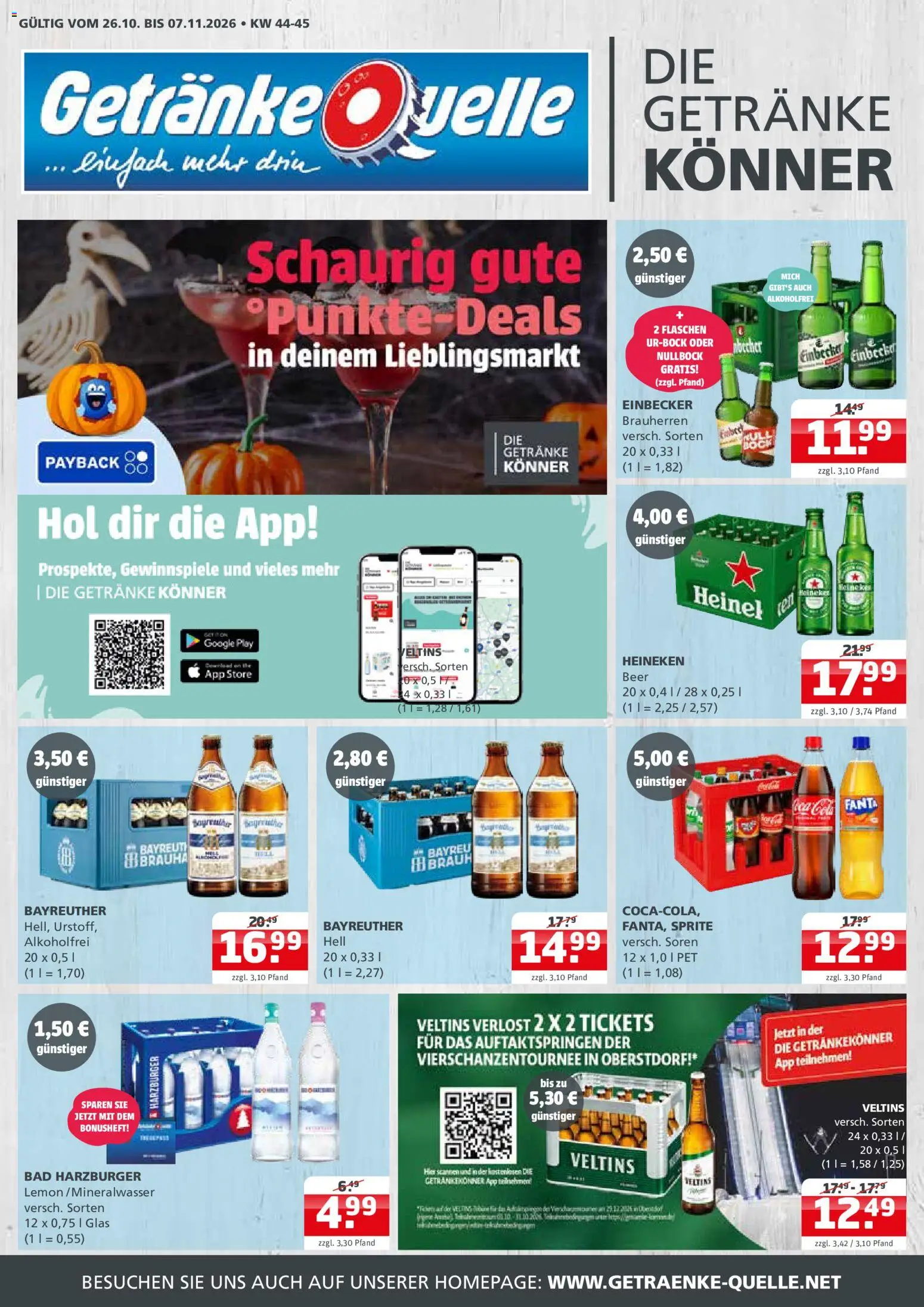 Getränke Quelle Prospekt Prospekt in Deutschland