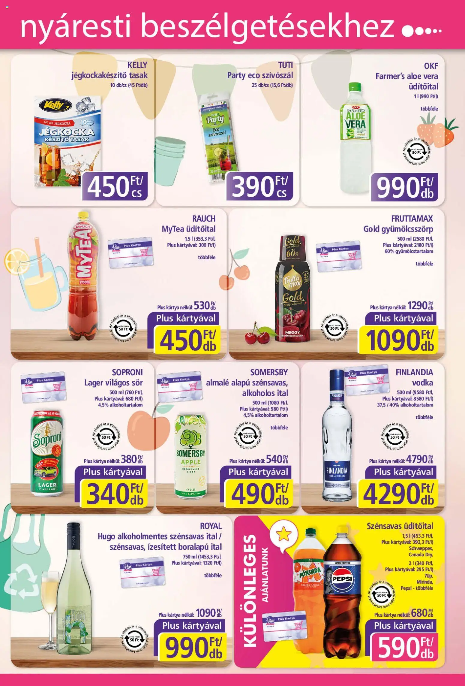 Plus Market Akciós Újság 2026.07.02.-tól/töl - fantasztikus ajánlatokat! 🛍️ | Magyarország