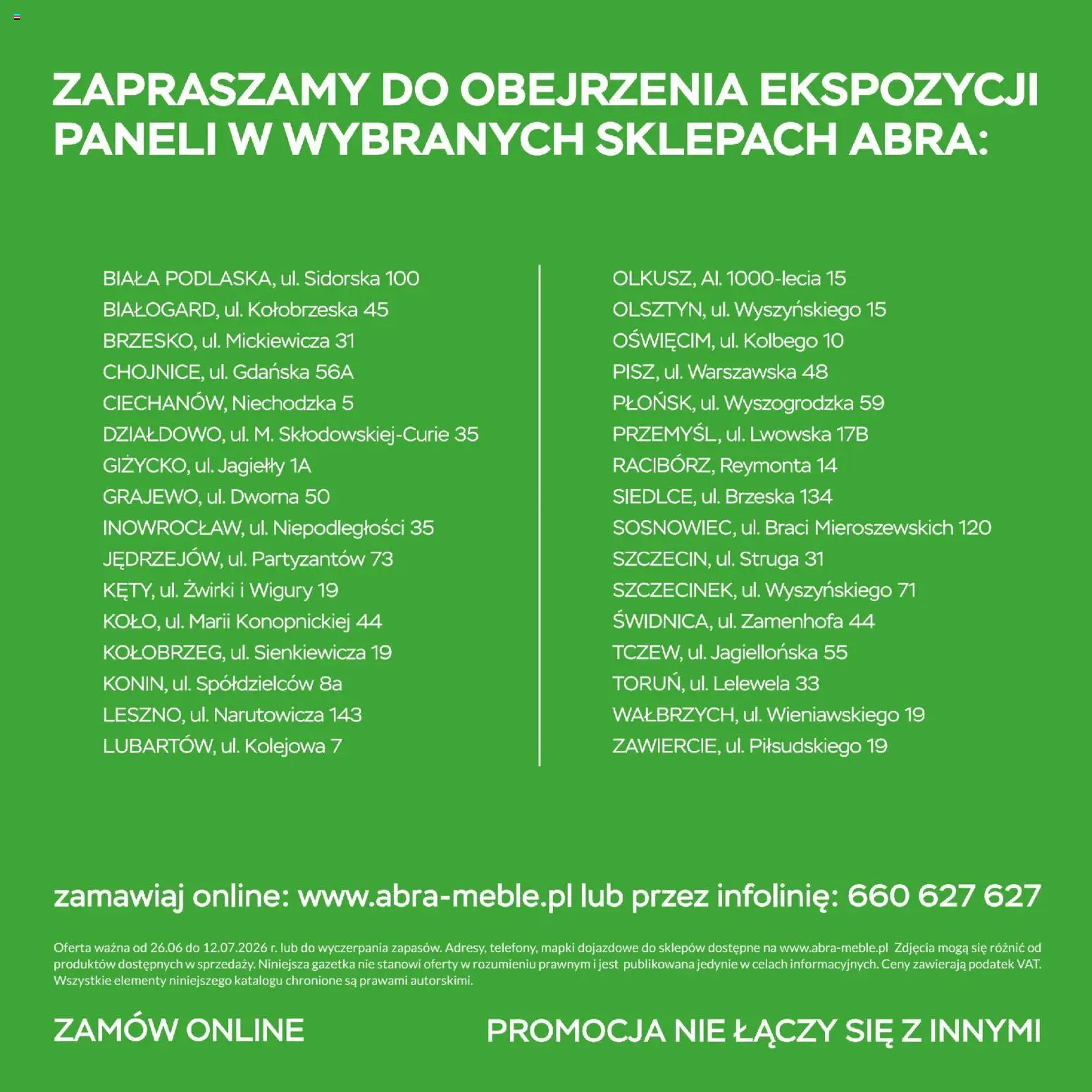 Abra meble gazetka od 26.06.2026 | 🔥 Mega okazje, które musisz zobaczyć! | Polska