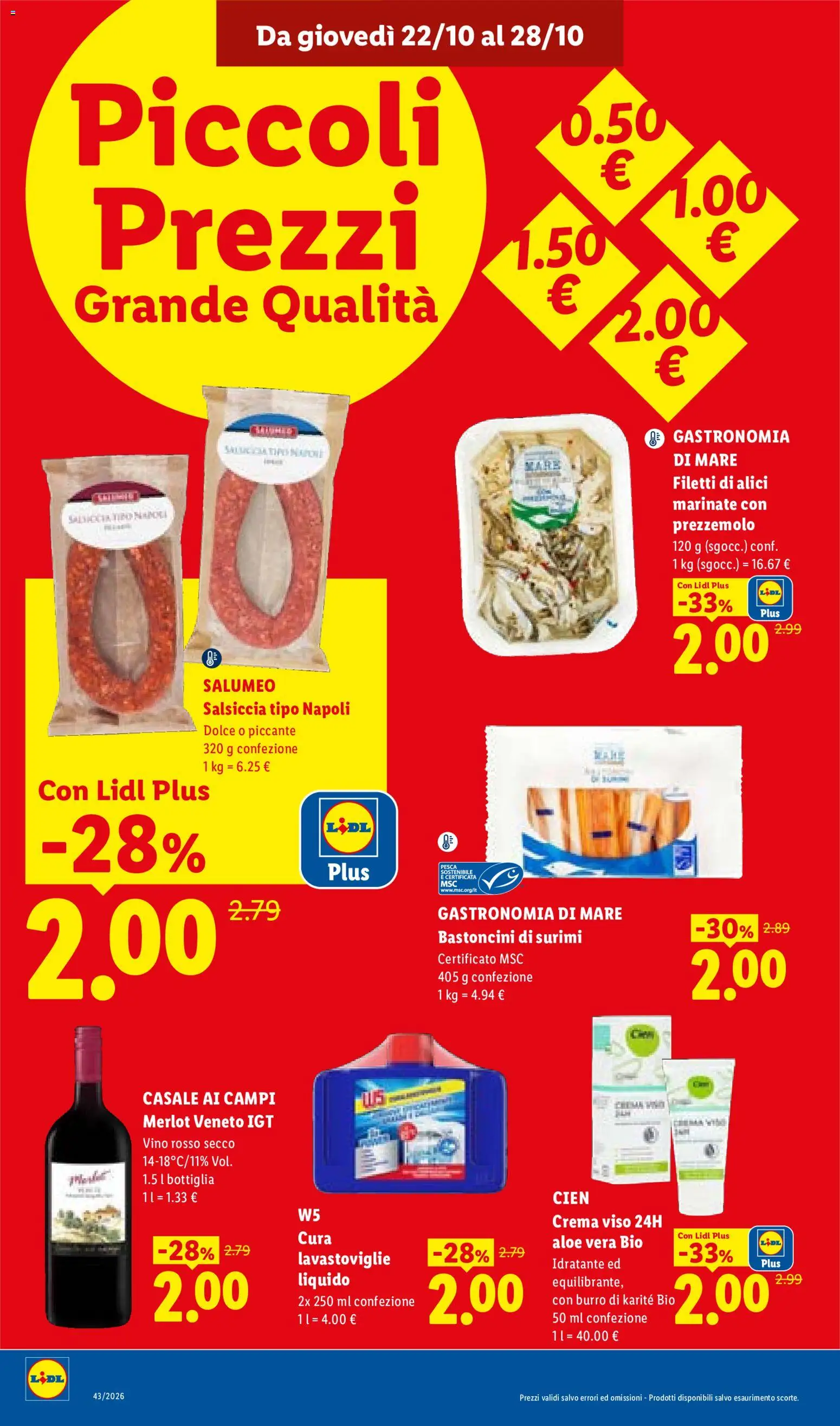 Lidl volantino Volantino in Italy