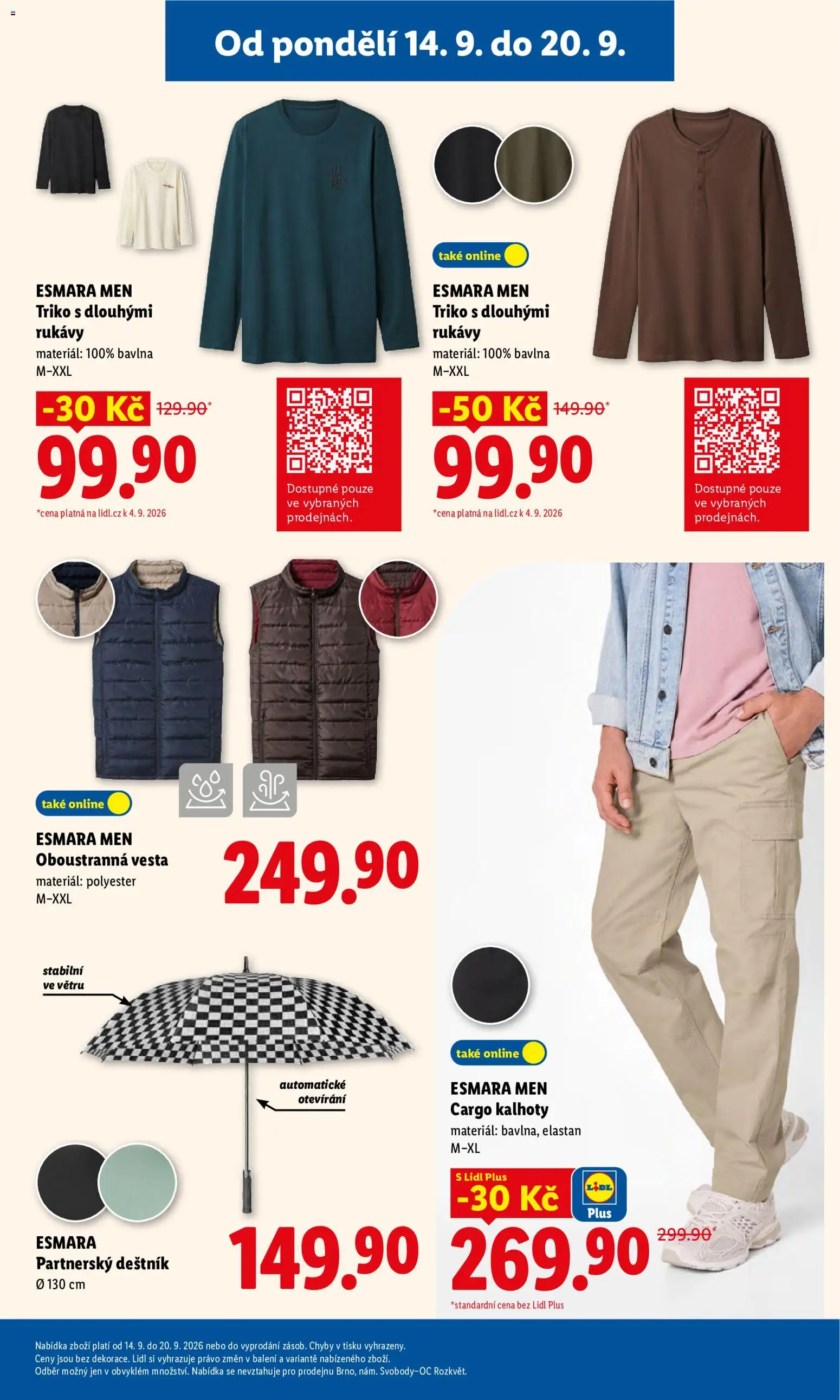 Lidl leták Leták in Česko