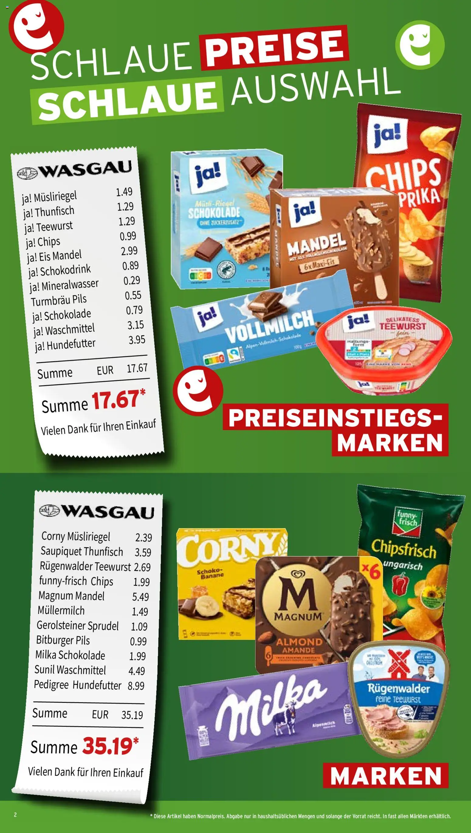 Wasgau Prospekt Prospekt in Deutschland