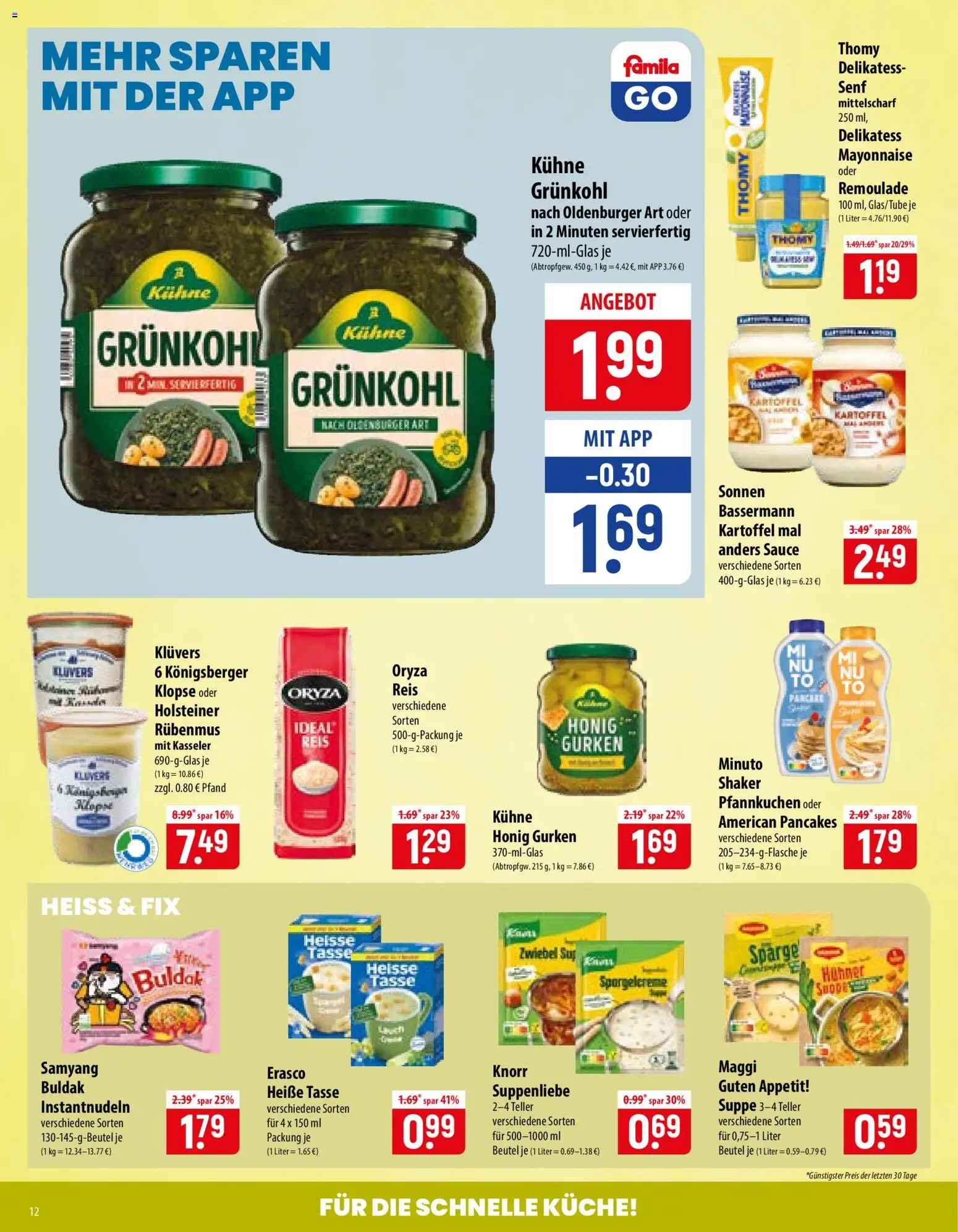 Famila Prospekt Prospekt in Deutschland