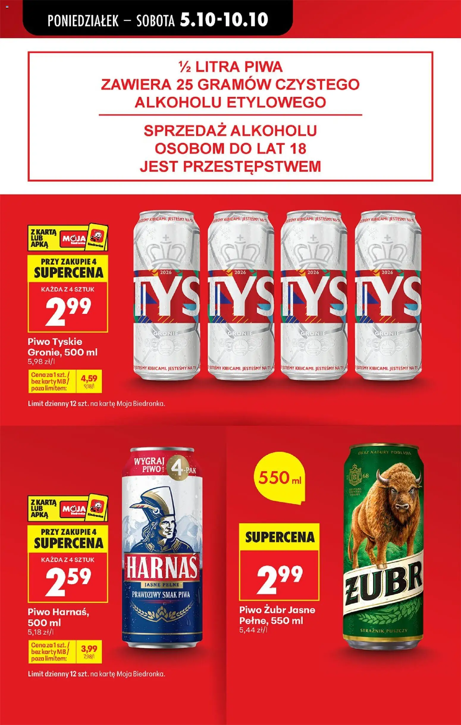 Biedronka Polsko leták - Codziennie niskie ceny Leták in Česko