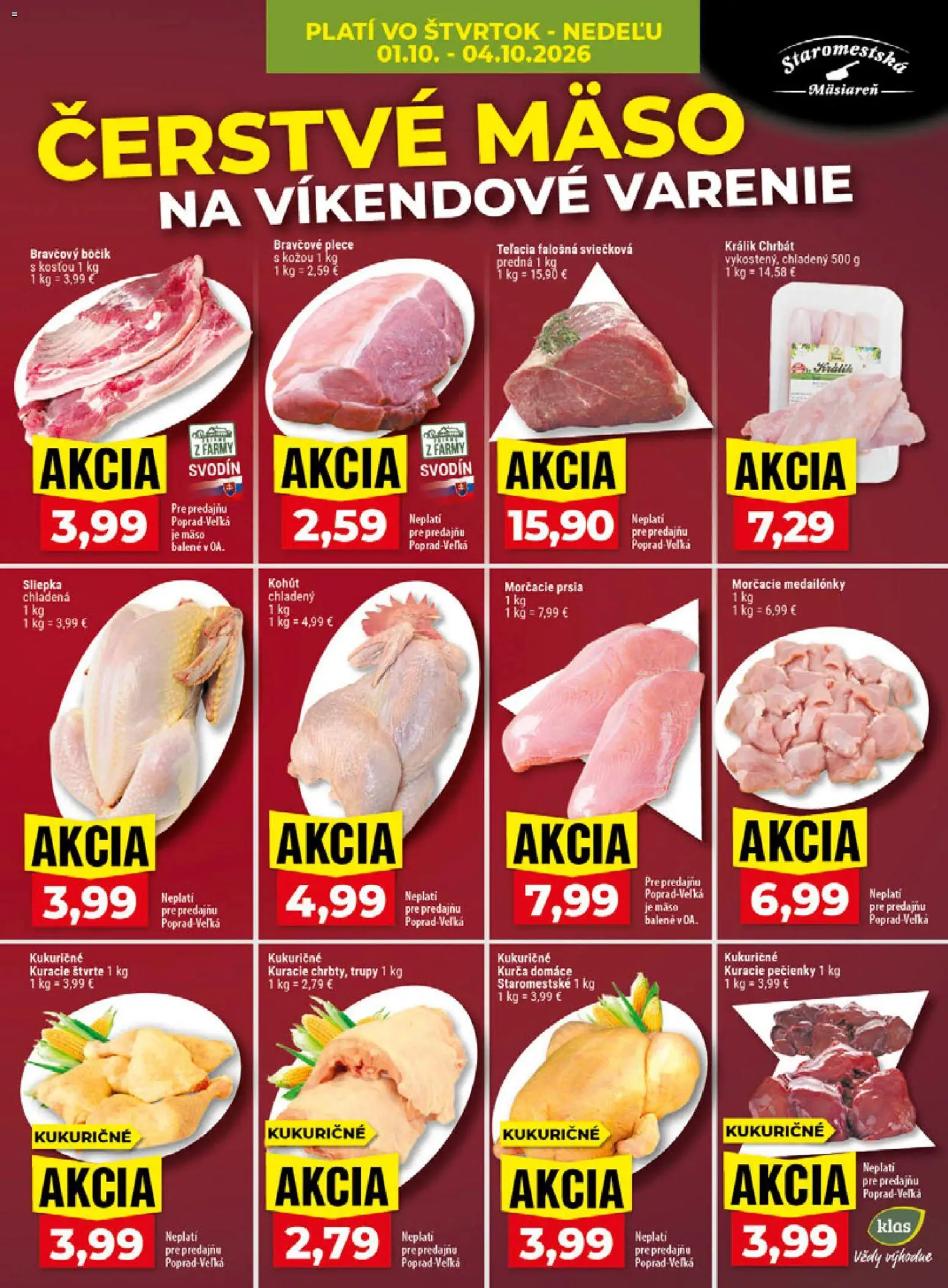 Klas leták Leták in Slovensko