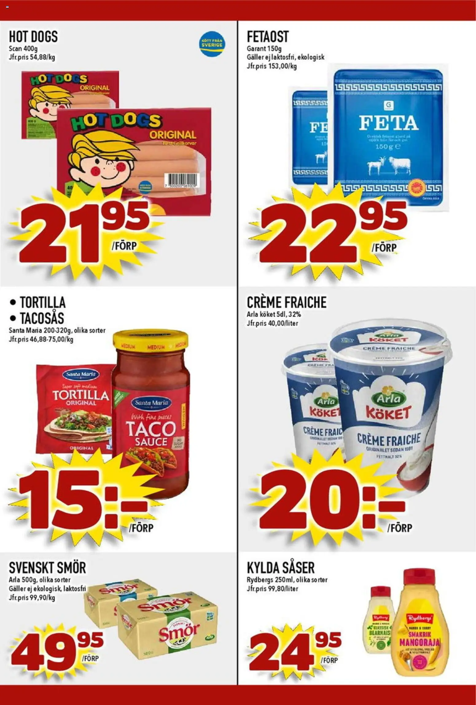 Matdax erbjudanden Reklamblad in Sverige