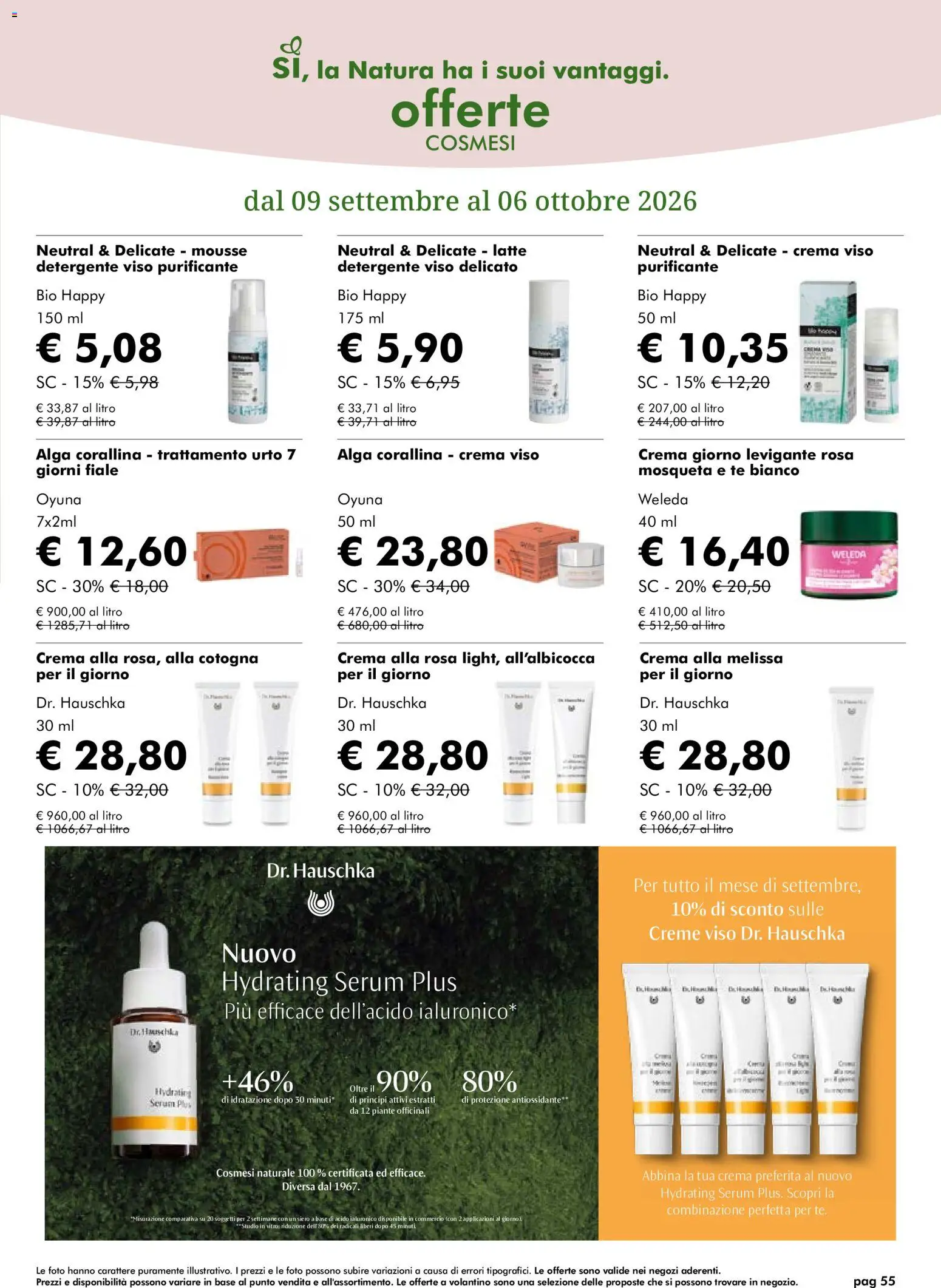 Natura Sì volantino Volantino in Italy