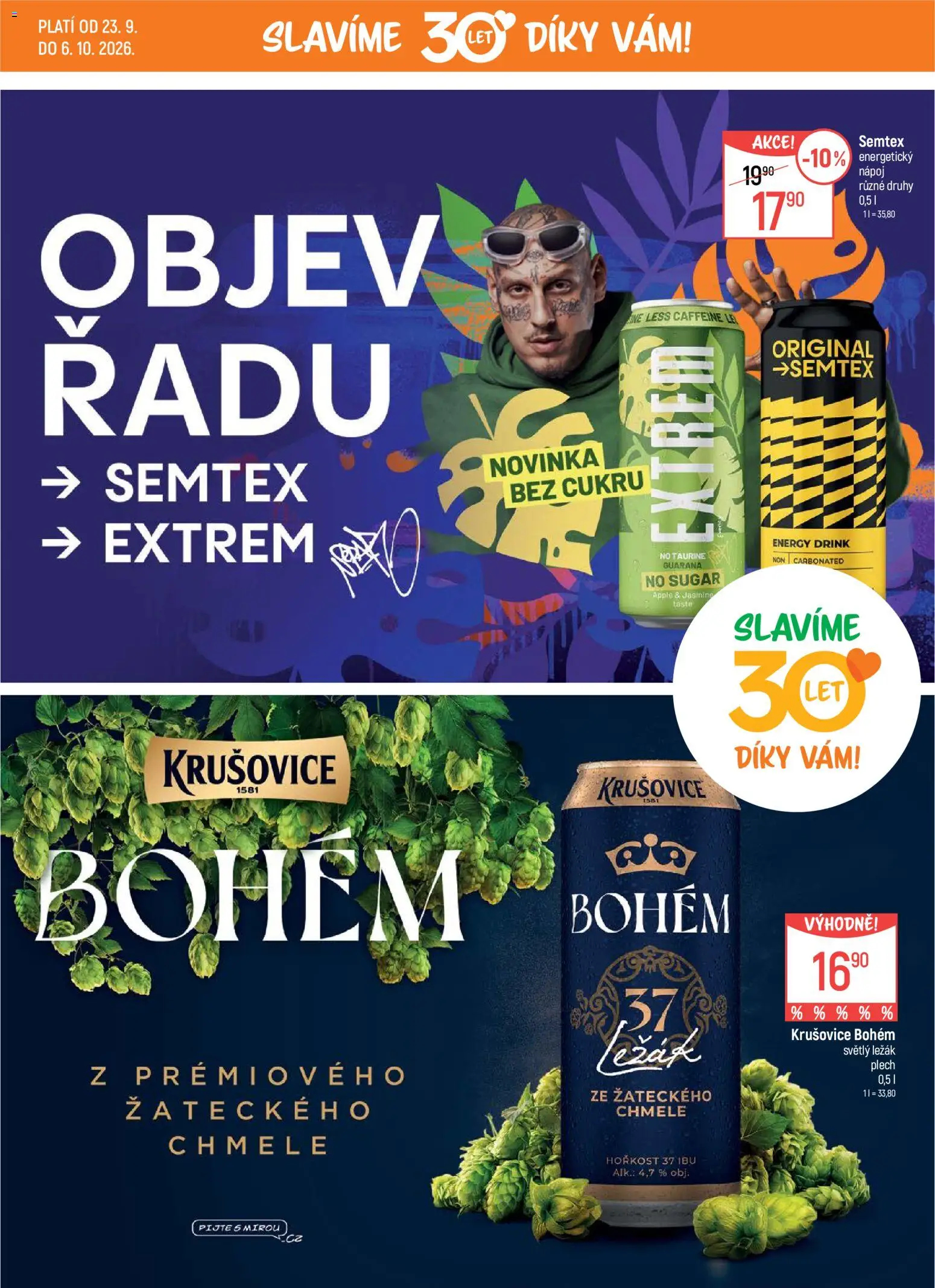 Globus leták Leták in Česko