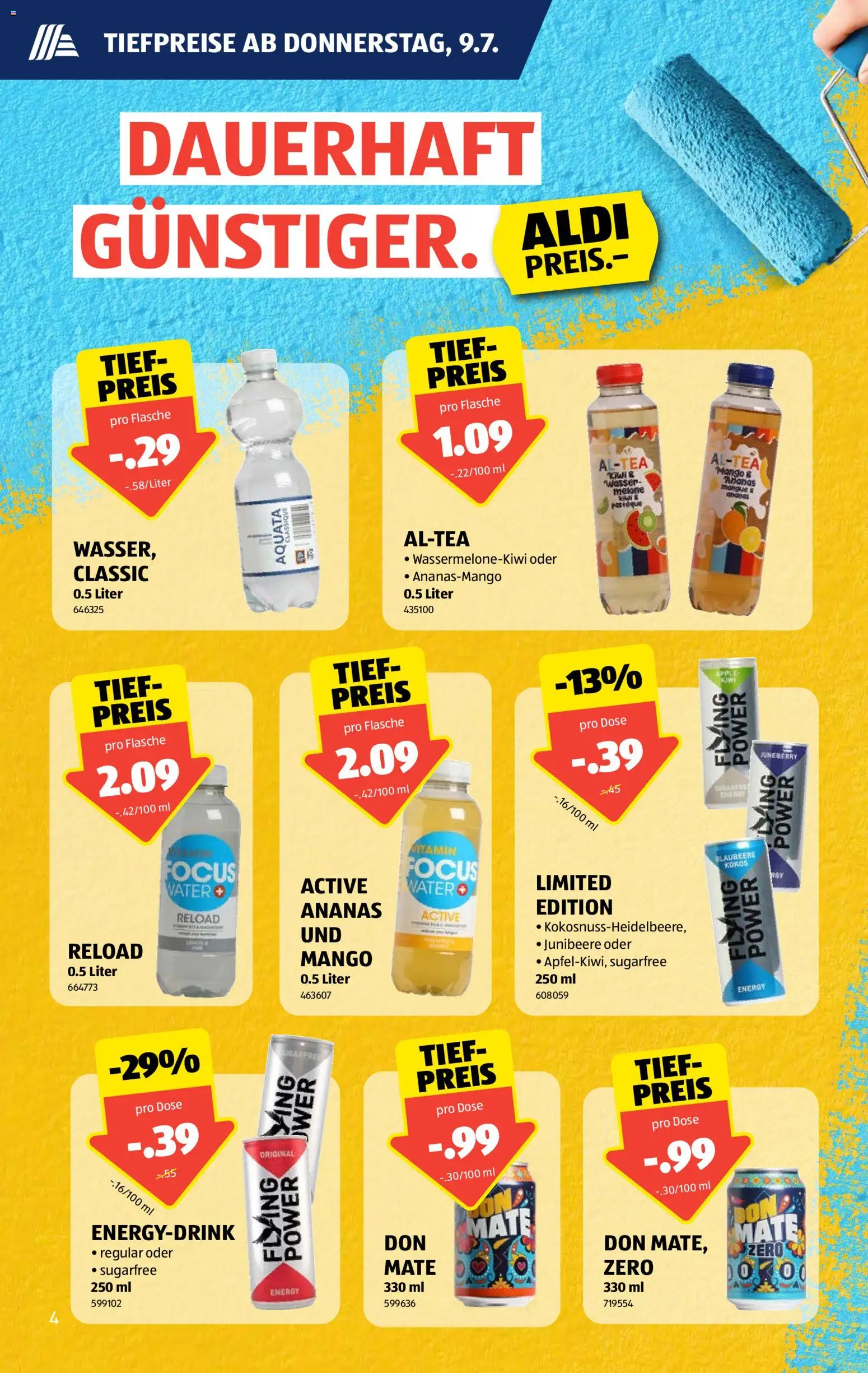 🛍️ Aldi aktionen ab 09.07.2026 » Entdecken Sie exklusive Rabatte und sparen Sie noch heute! 💰 | Schweiz