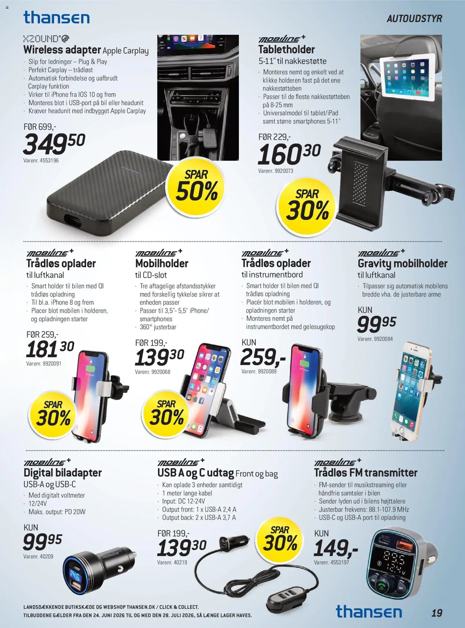 🛍️ Thansen - Tilbudsavis fra 24/06/2026 » Se eksklusive tilbud og spar penge i dag! 💰 | Danmark