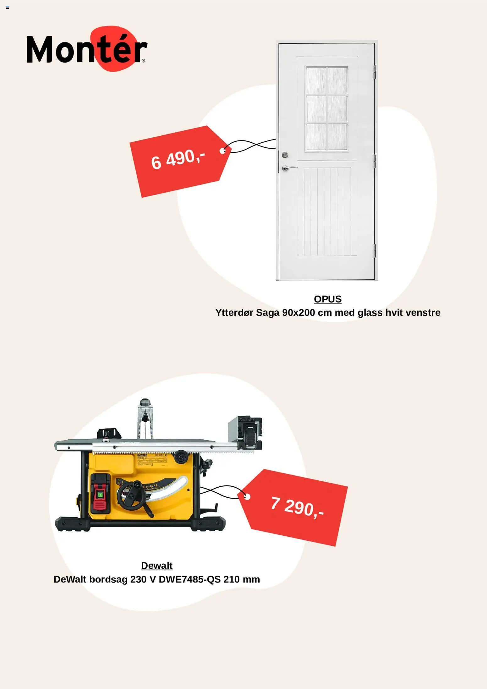 Nye » Montér kundeavis « er nå online. Se alle Julitilbud på mobilen og spar! | Norge