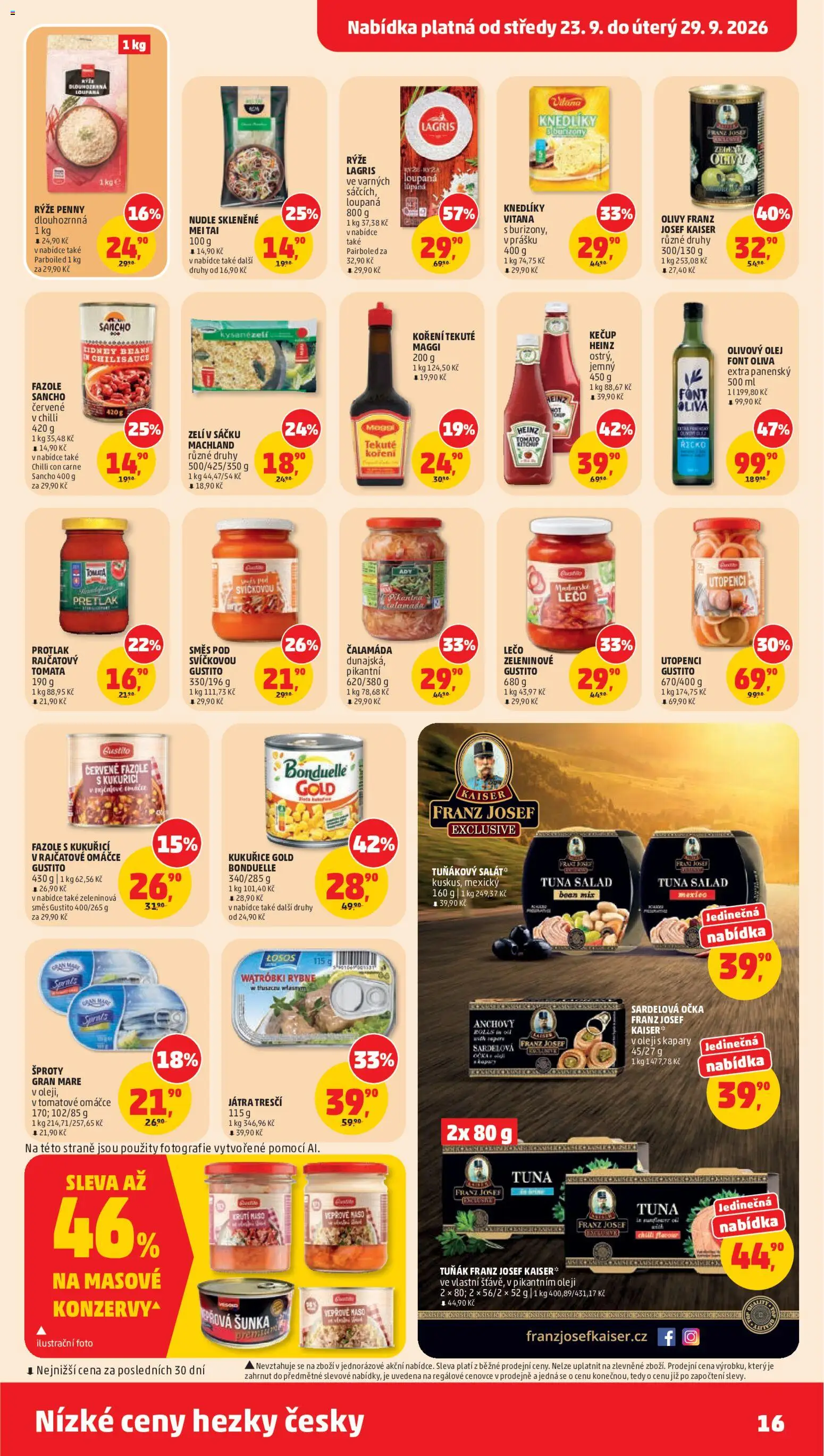 Penny Market leták Leták in Česko
