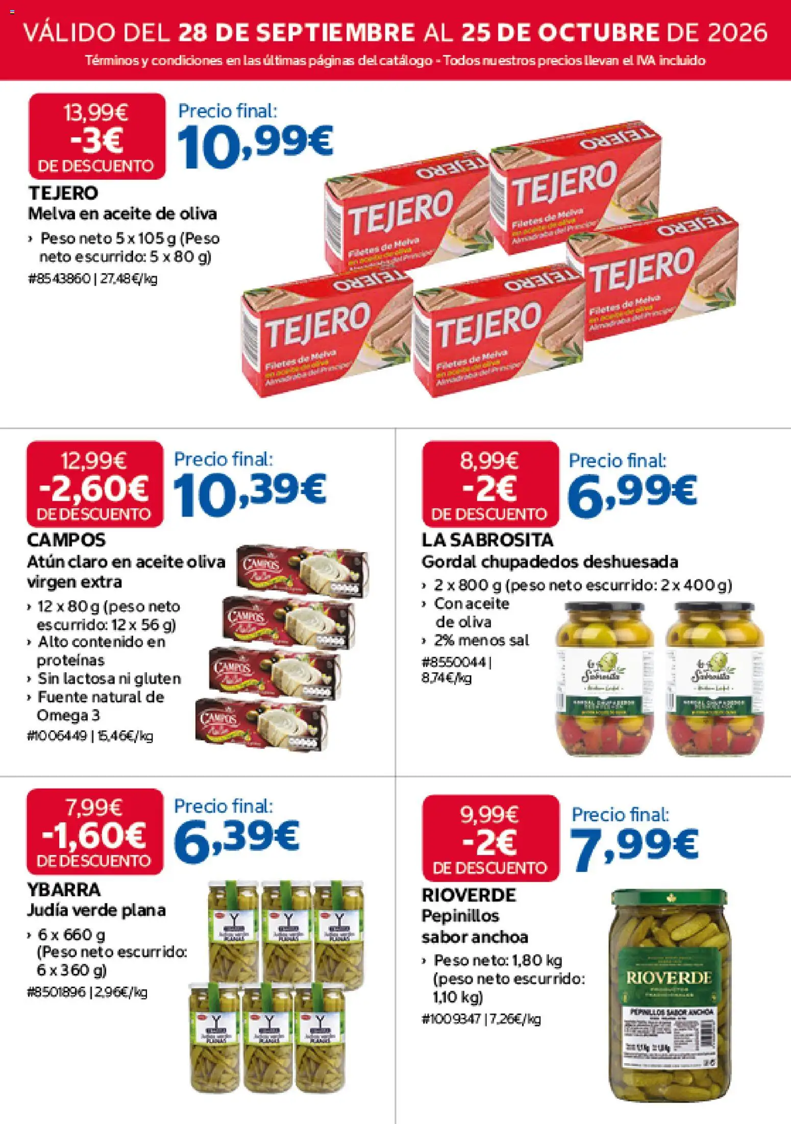 Costco catálogo Folleto in España