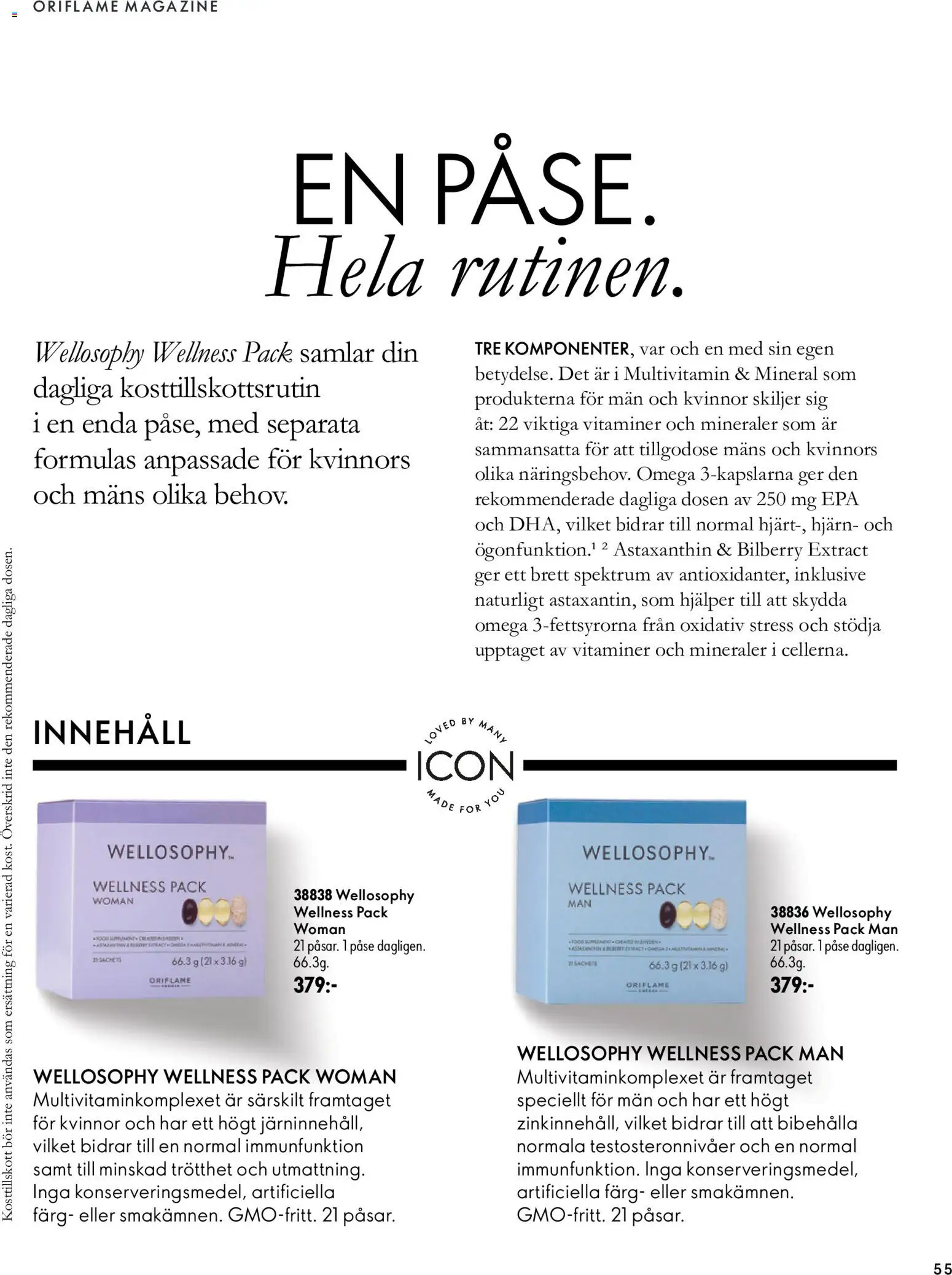 Oriflame erbjudanden 14/26 Reklamblad in Sverige