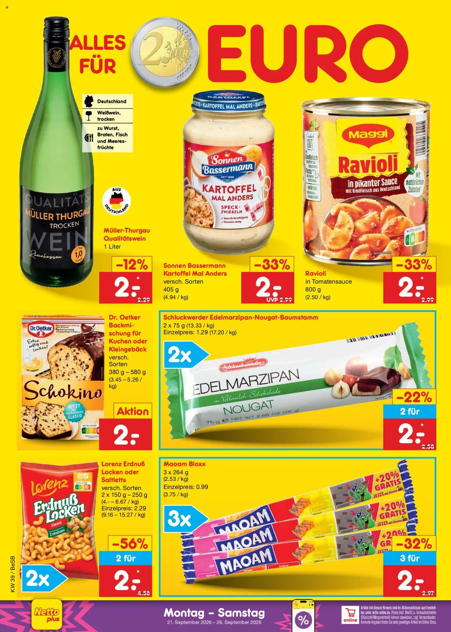 Netto Marken-Discount Prospekt Prospekt in Deutschland