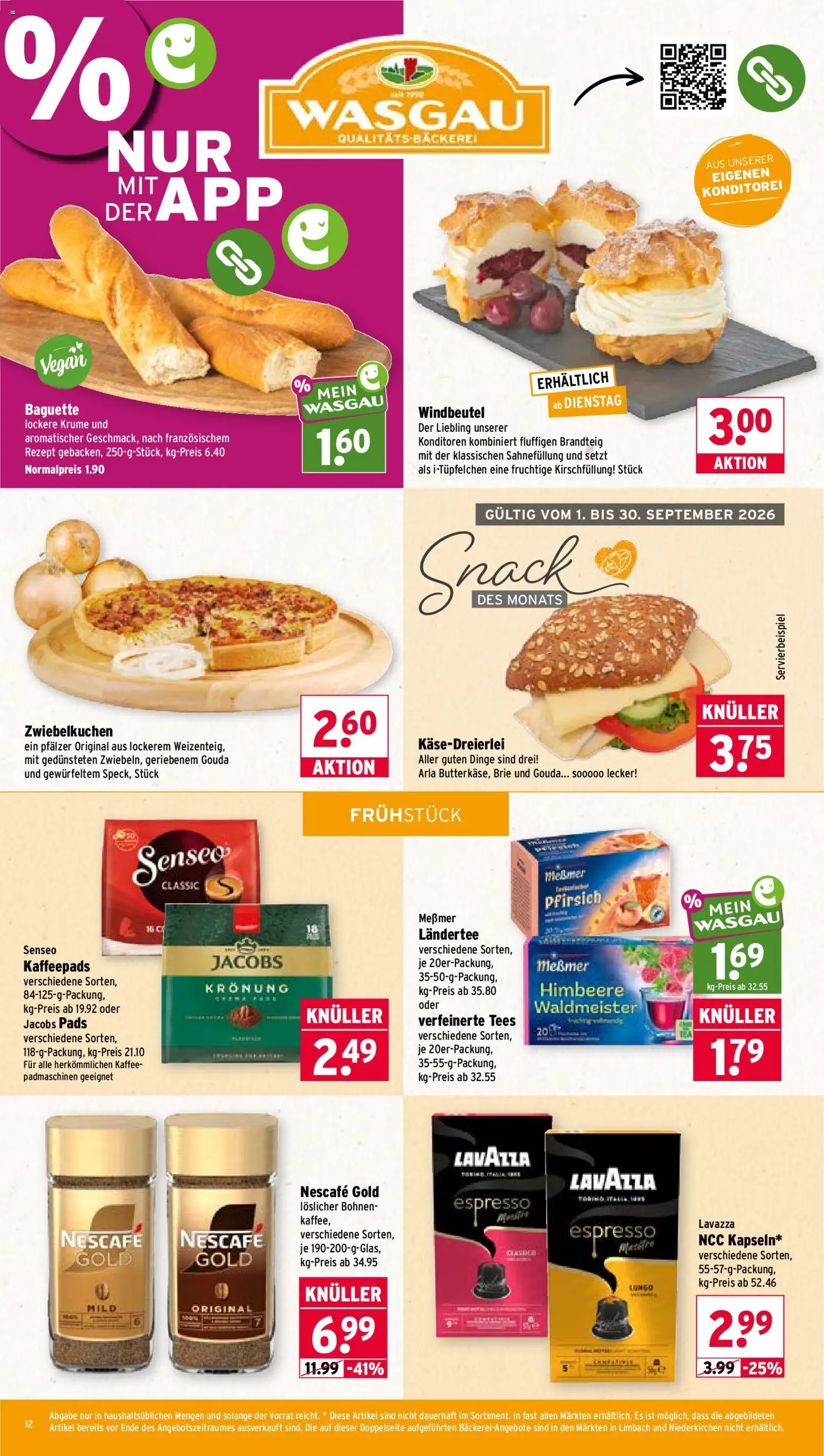 Wasgau Prospekt Prospekt in Deutschland