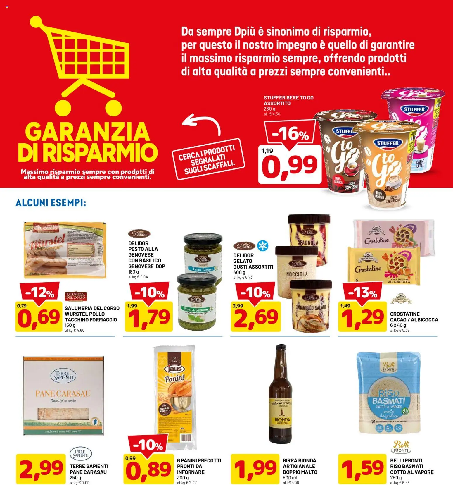 D Più volantino Volantino in Italy