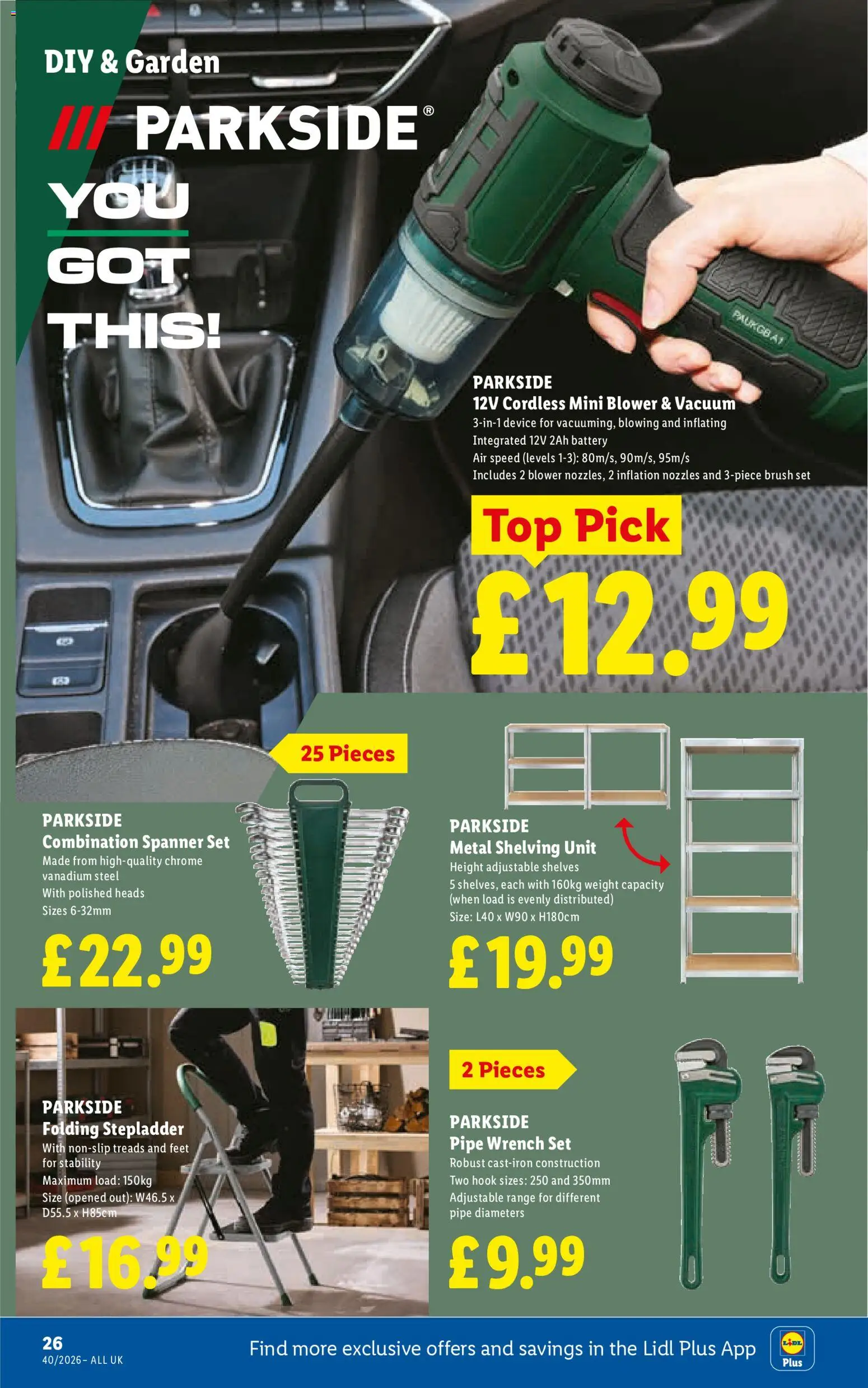Weekly offers Lidl England Leaflet in United Kingdom