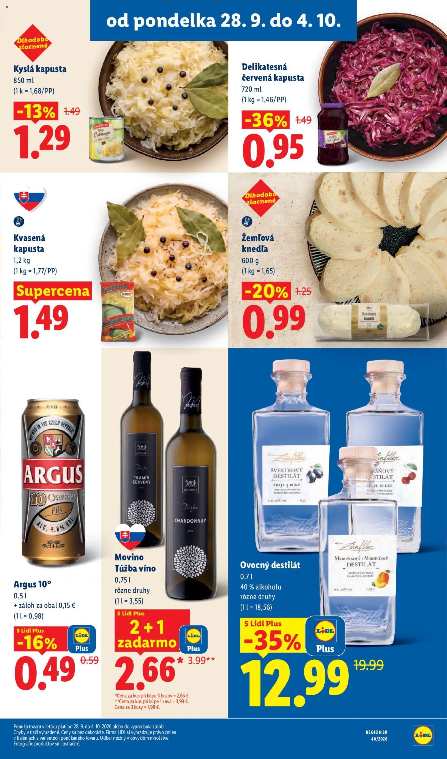 Lidl leták Leták in Slovensko