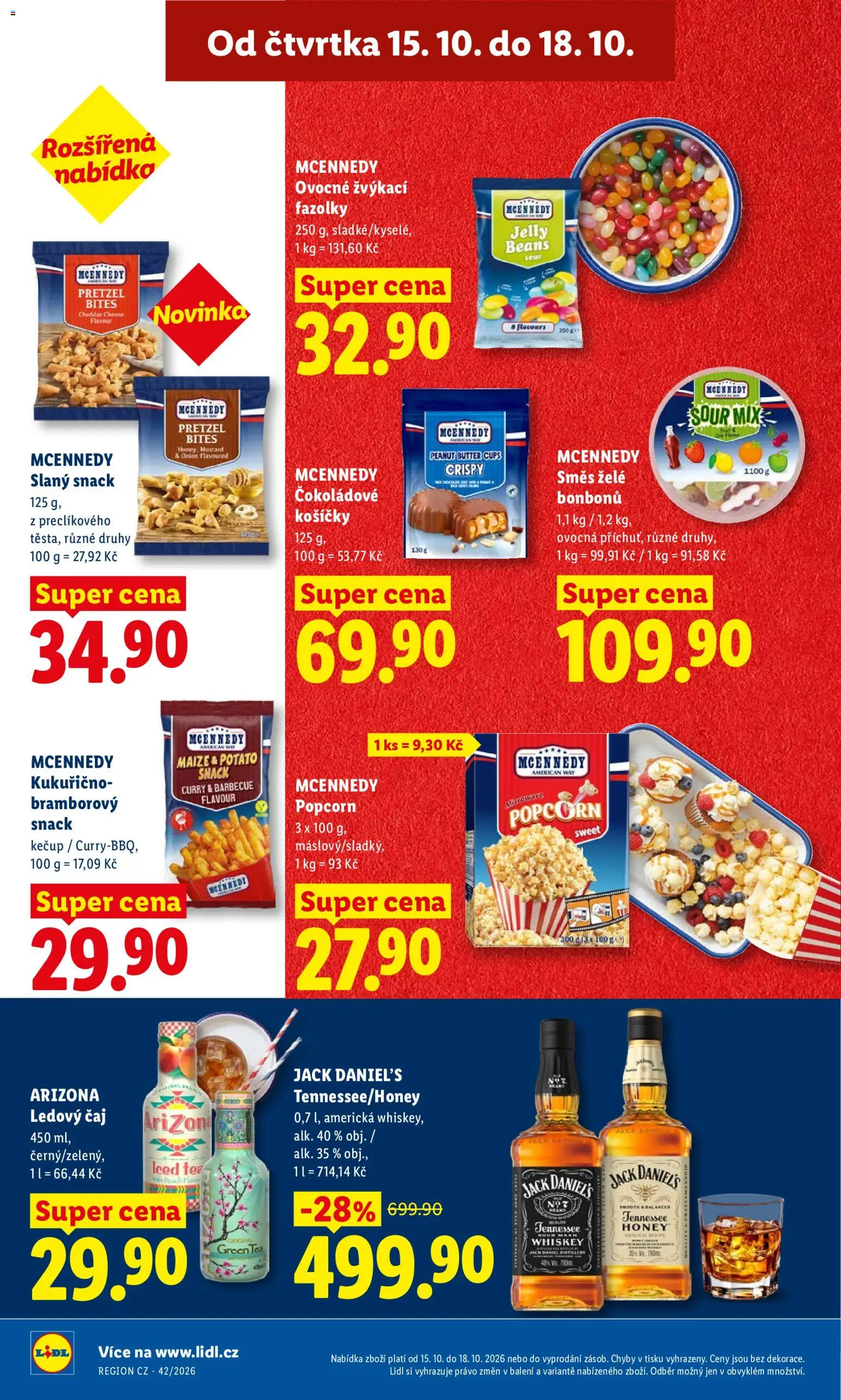 Lidl leták Leták in Česko